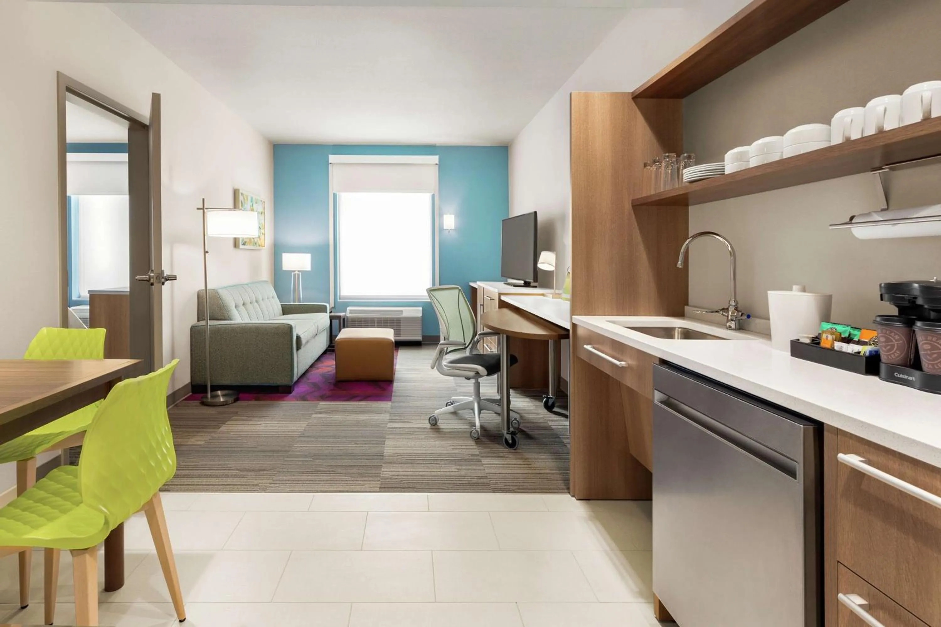 King Suite - Mobility Access/Non-Smoking in Home2 Suites By Hilton Colorado Springs South, Co