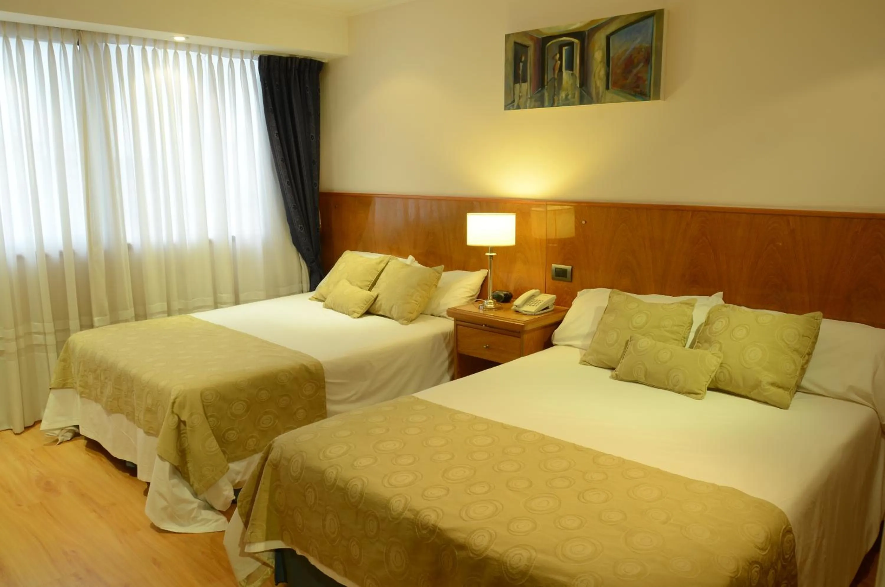 Standard Double Room with Two Double Beds in Ñikén Hotel Spa & Business Center