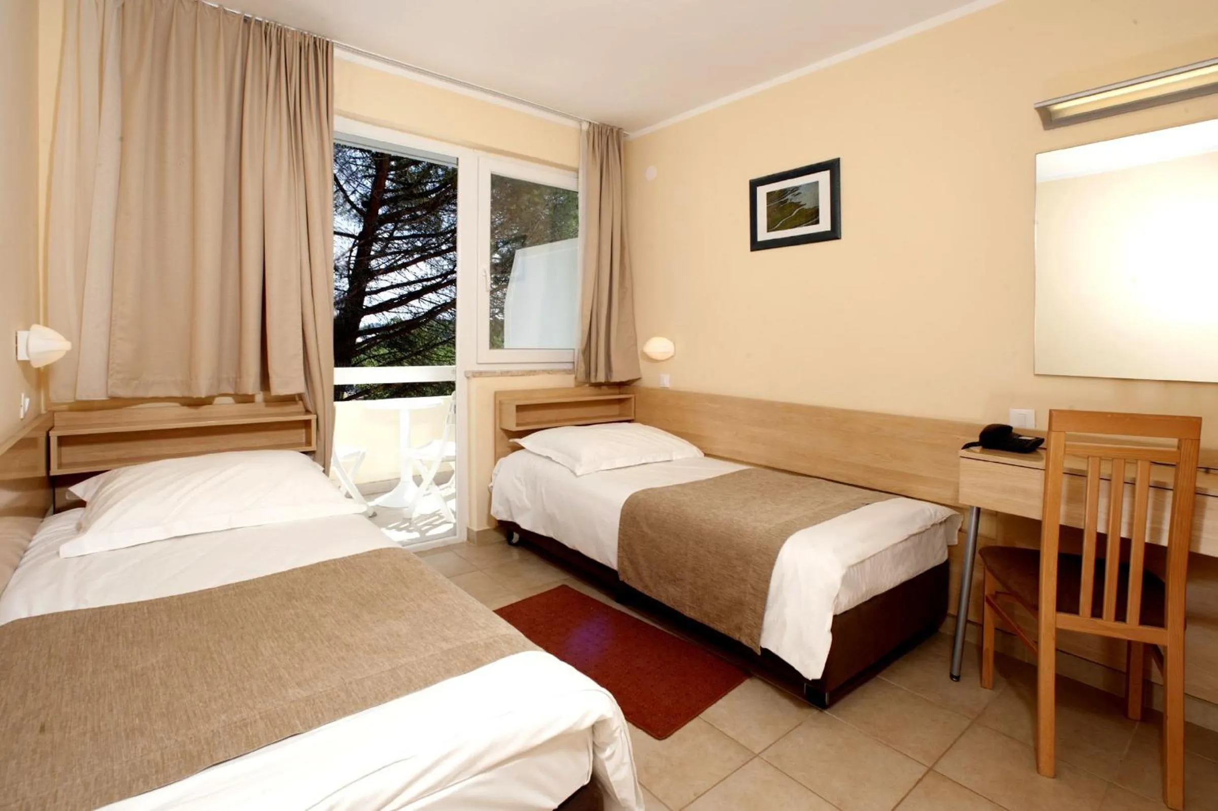 Classic Room with Balcony in Hotel Delfin Plava Laguna