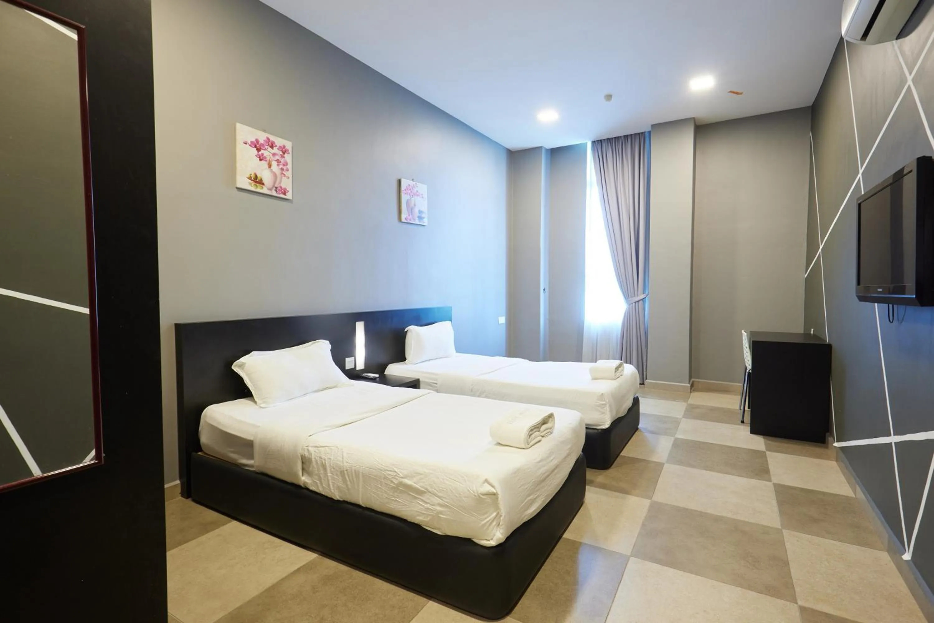 Deluxe Twin Room in Elite Hotel Muar