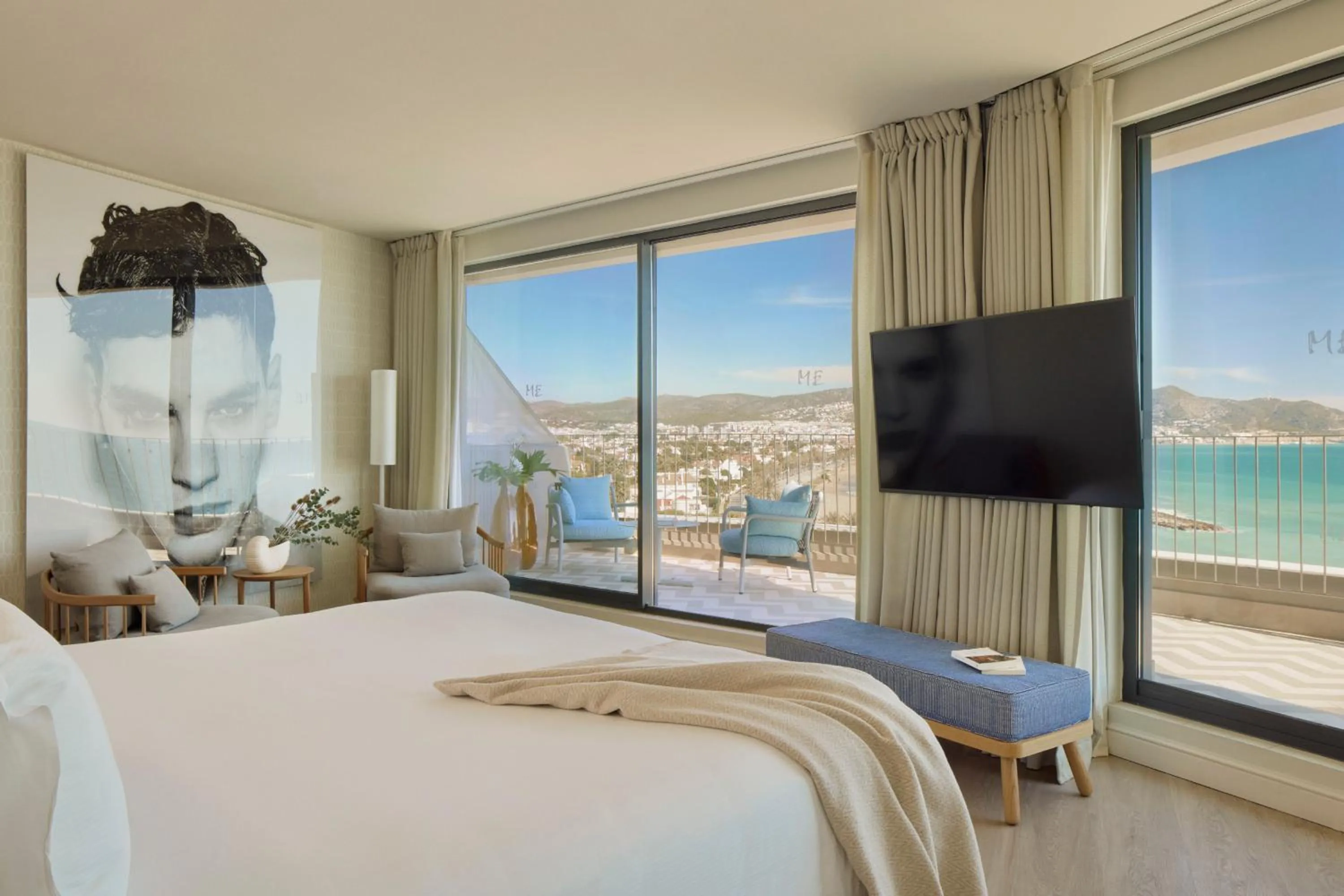 Beyond ME + Suite Sea and City View in ME Sitges Terramar