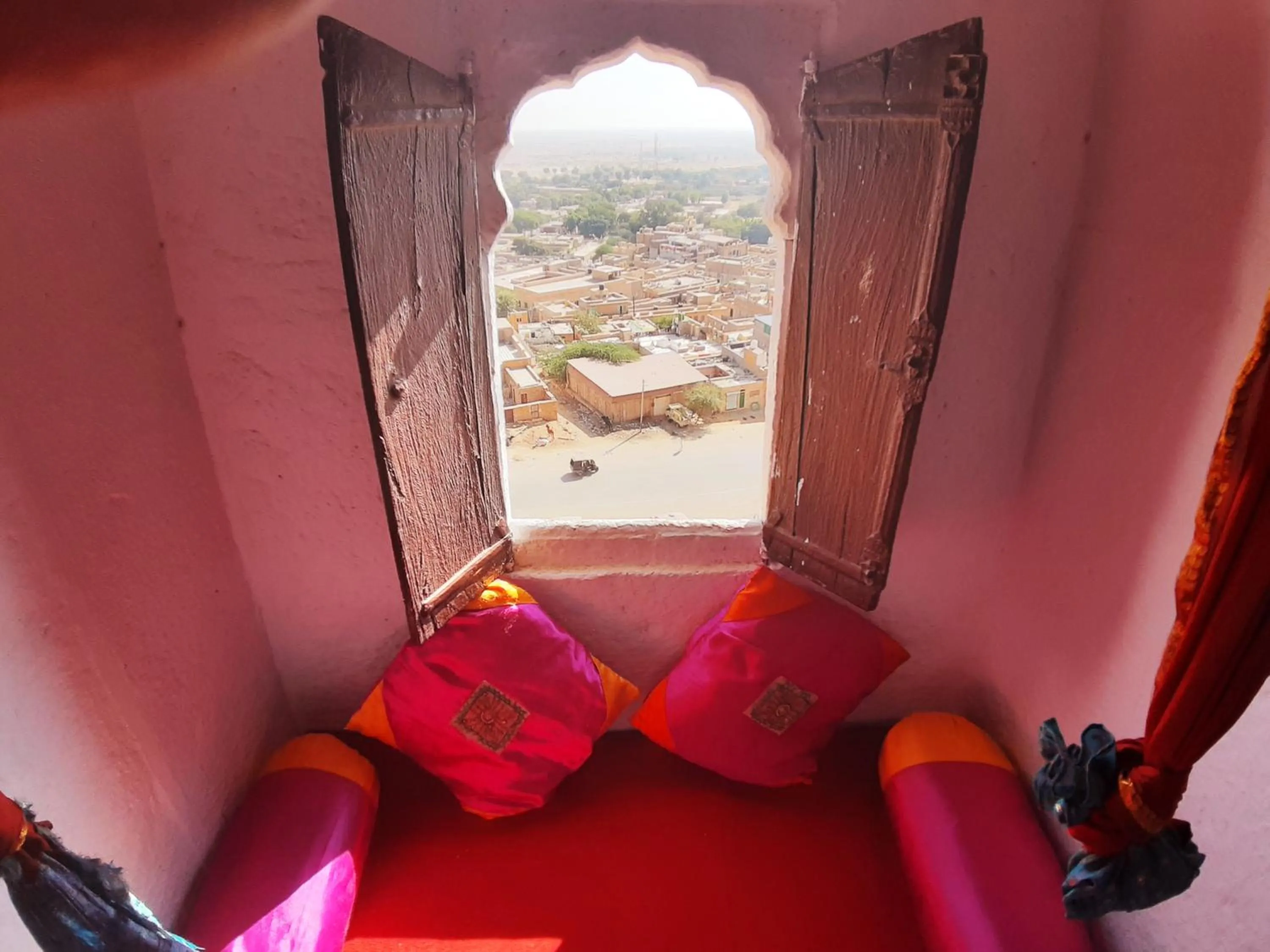 Queen Room with Balcony in Desert Haveli Guest House