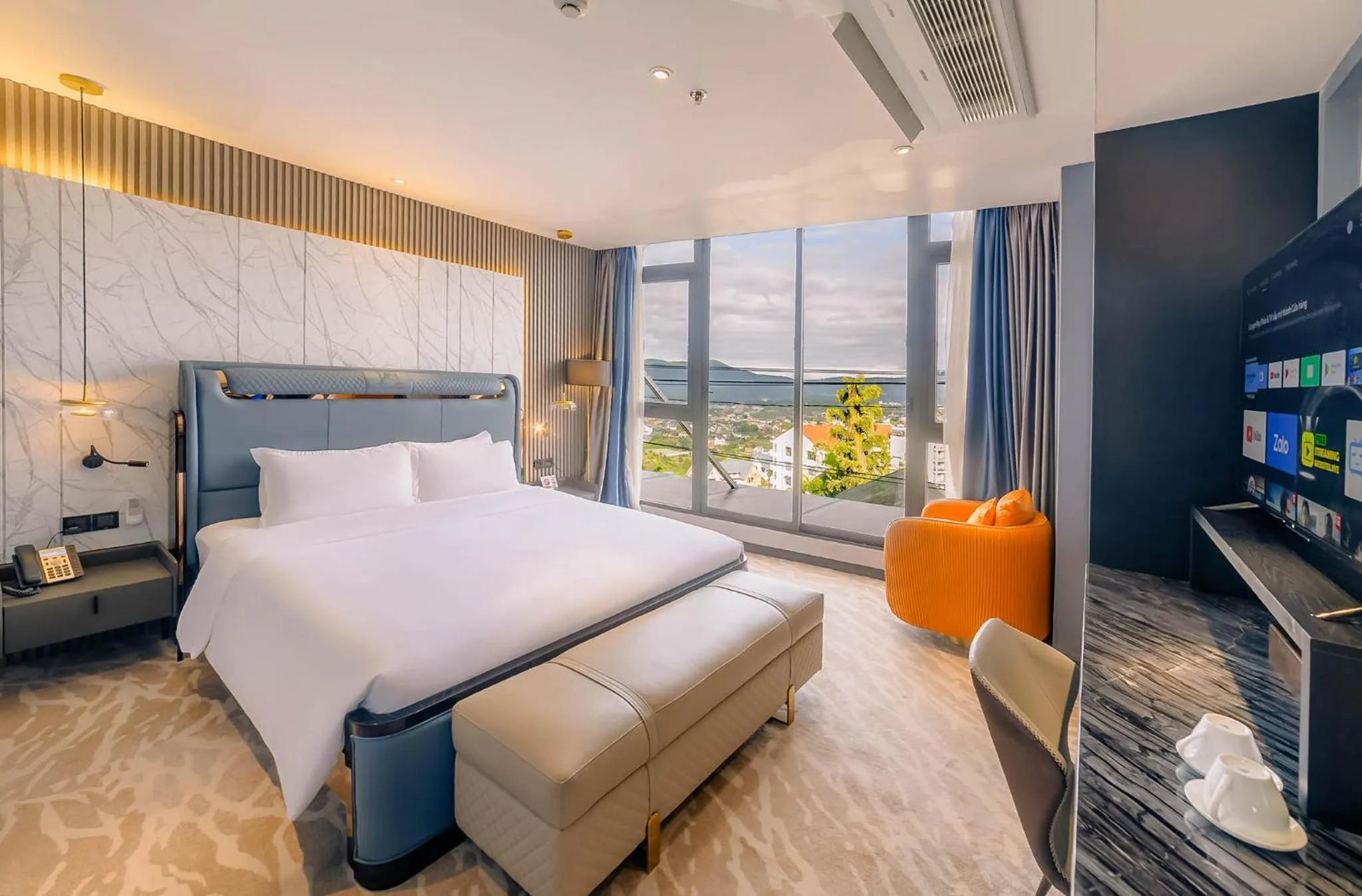 Deluxe Double Room in New Century Dalat Hotel