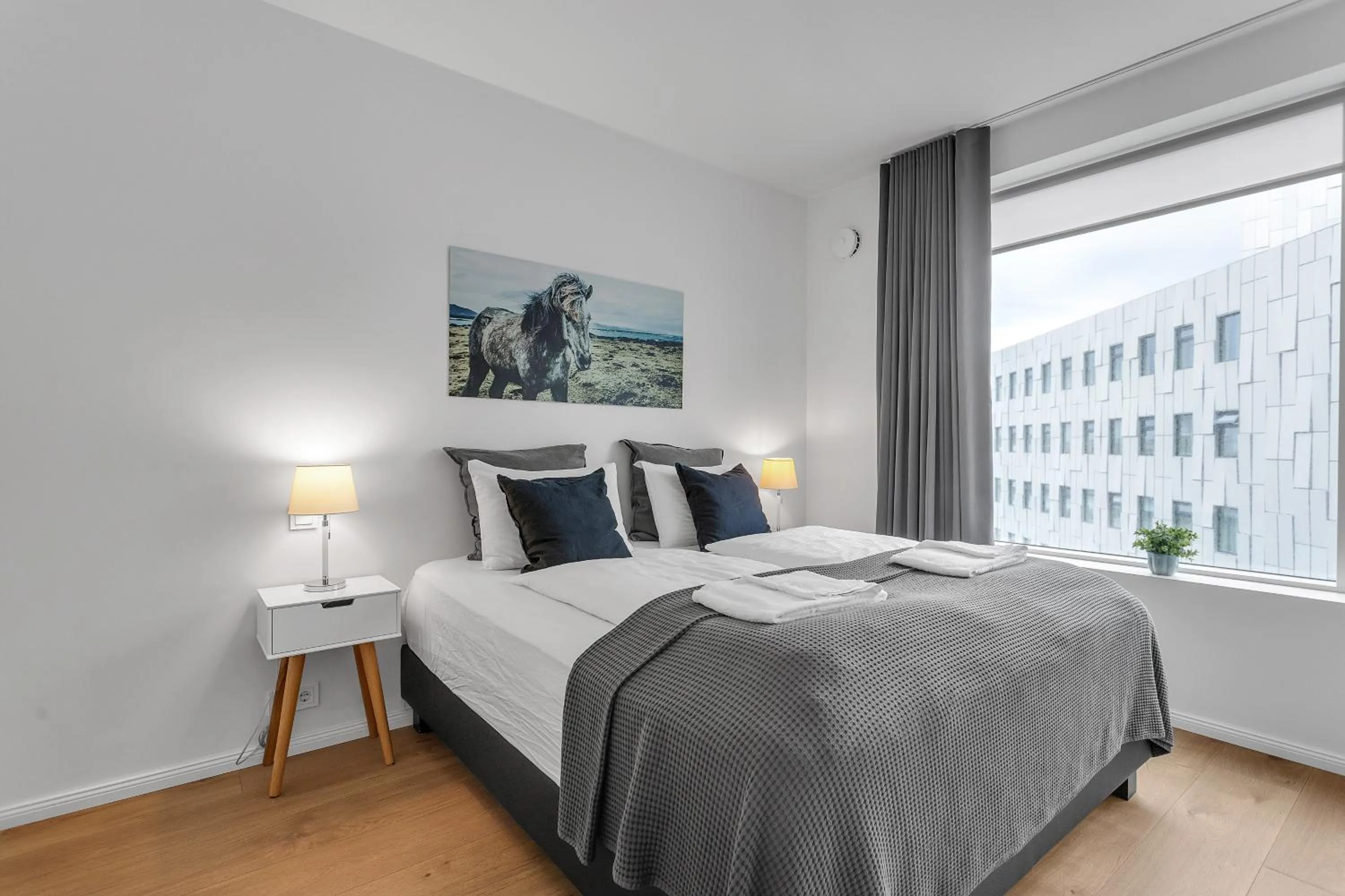 Two-Bedroom Apartment with Balcony in Sif Apartments by Heimaleiga