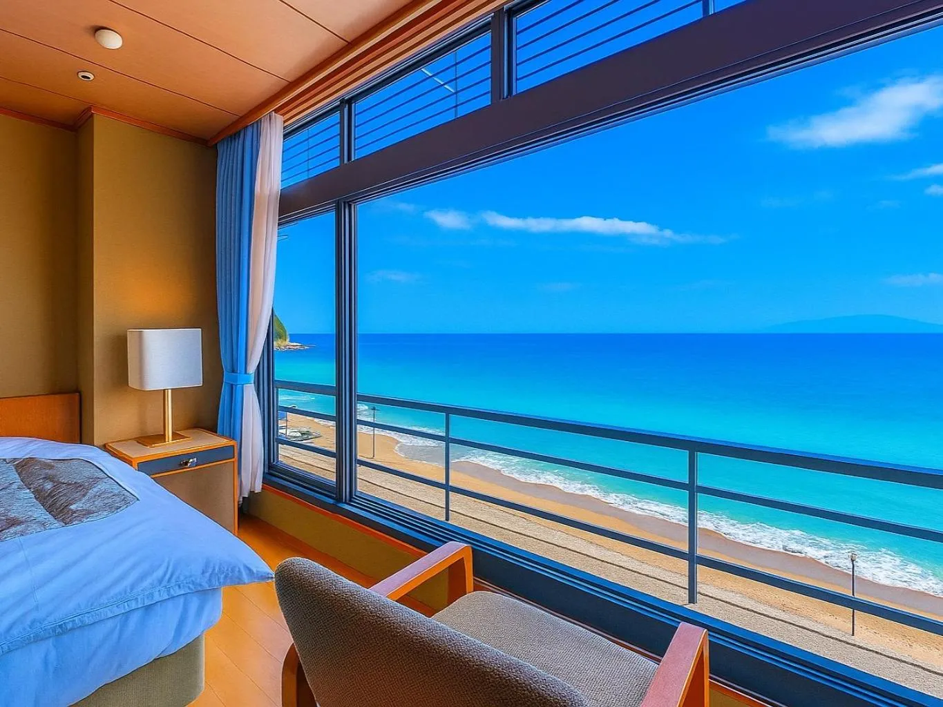 Superior Double or Twin Room with Sea View in Atagawakan