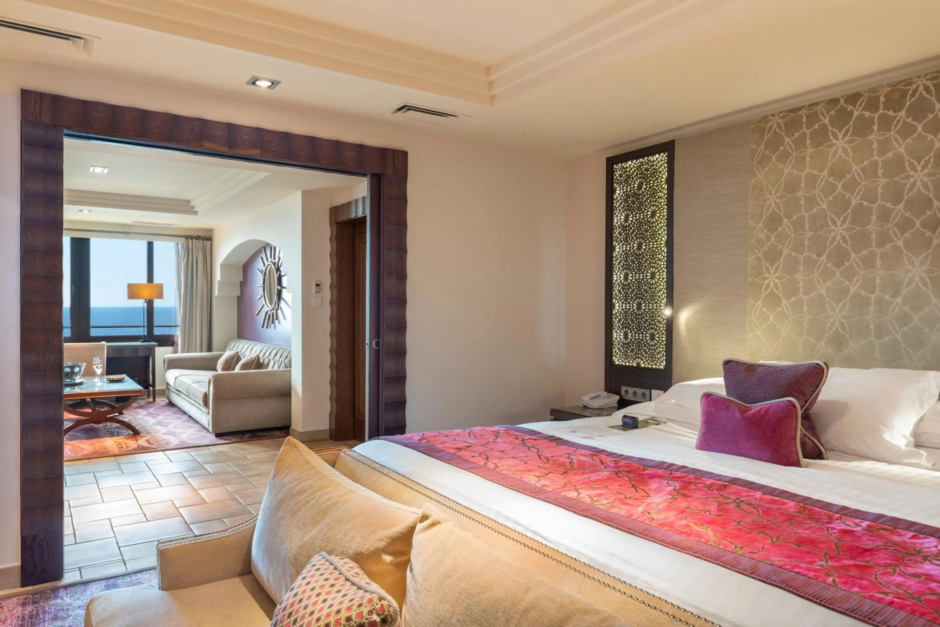 Miramar Suite with Sea View with private beach access in Tiara Miramar Beach Resort