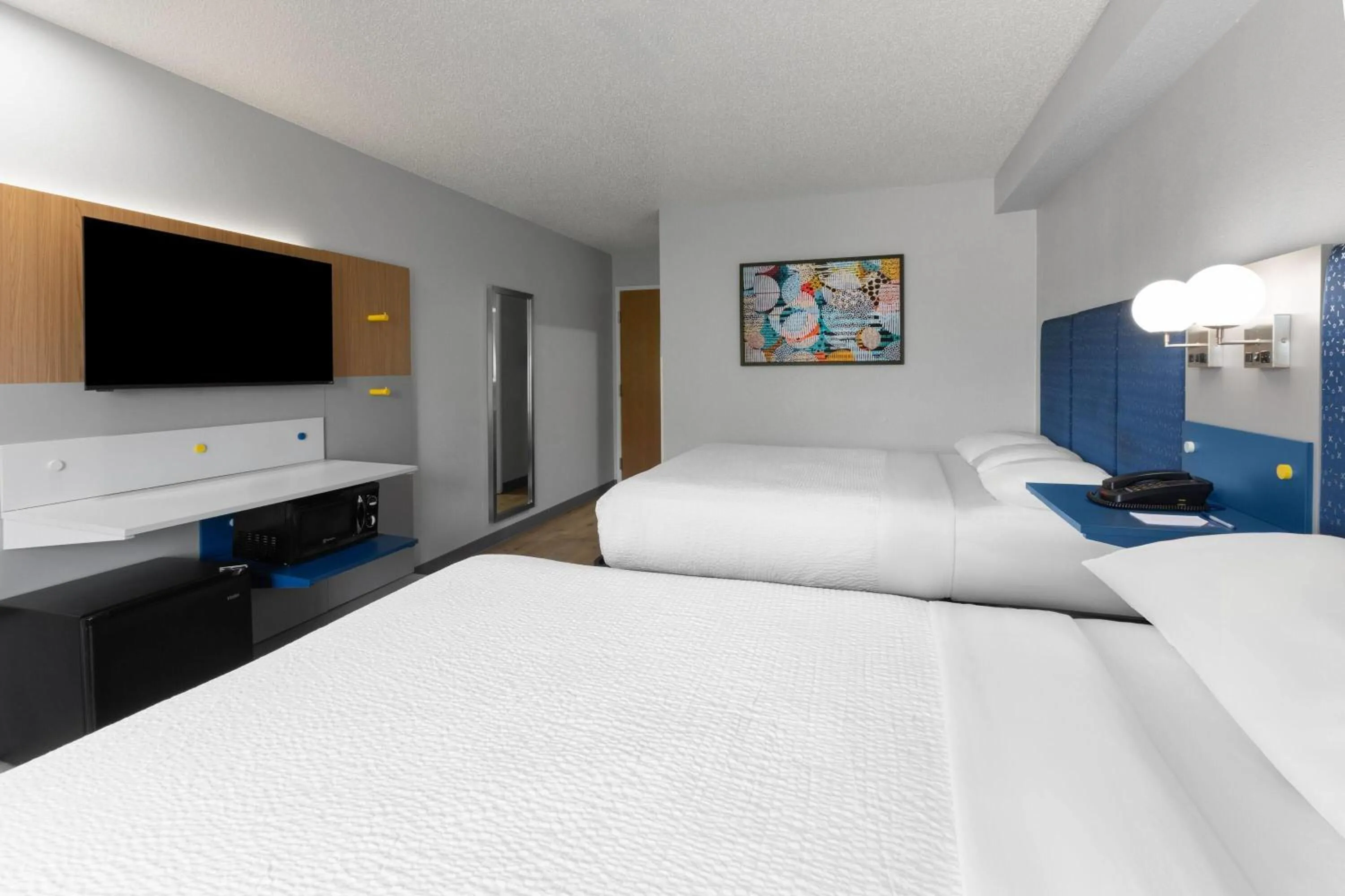 Deluxe Queen Room with Two Queen Beds- Disability Access - Non-Smoking in Microtel Inn & Suites by Wyndham Sioux Falls