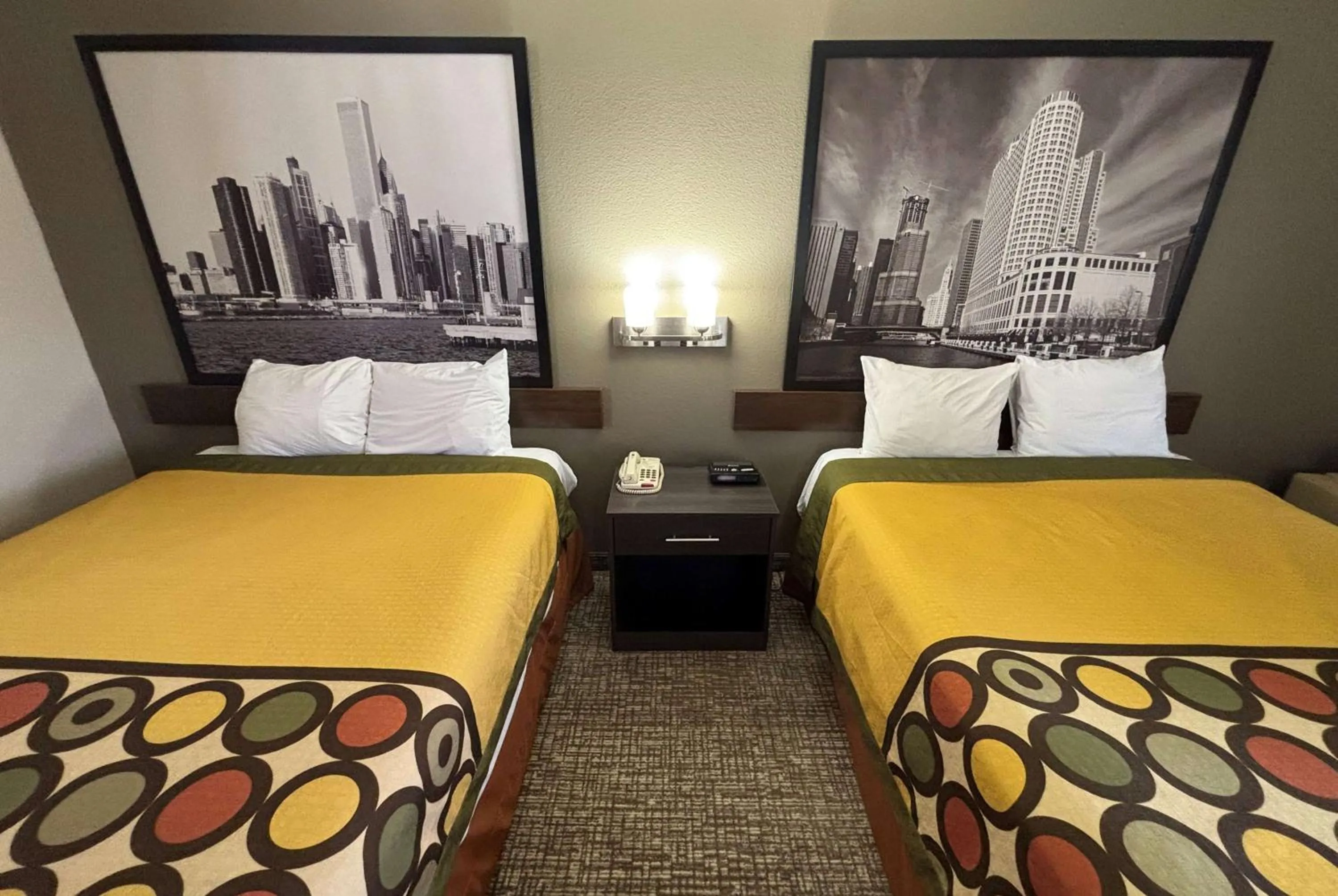 Queen Room with Two Queen Beds - Smoking in Super 8 by Wyndham Marshall