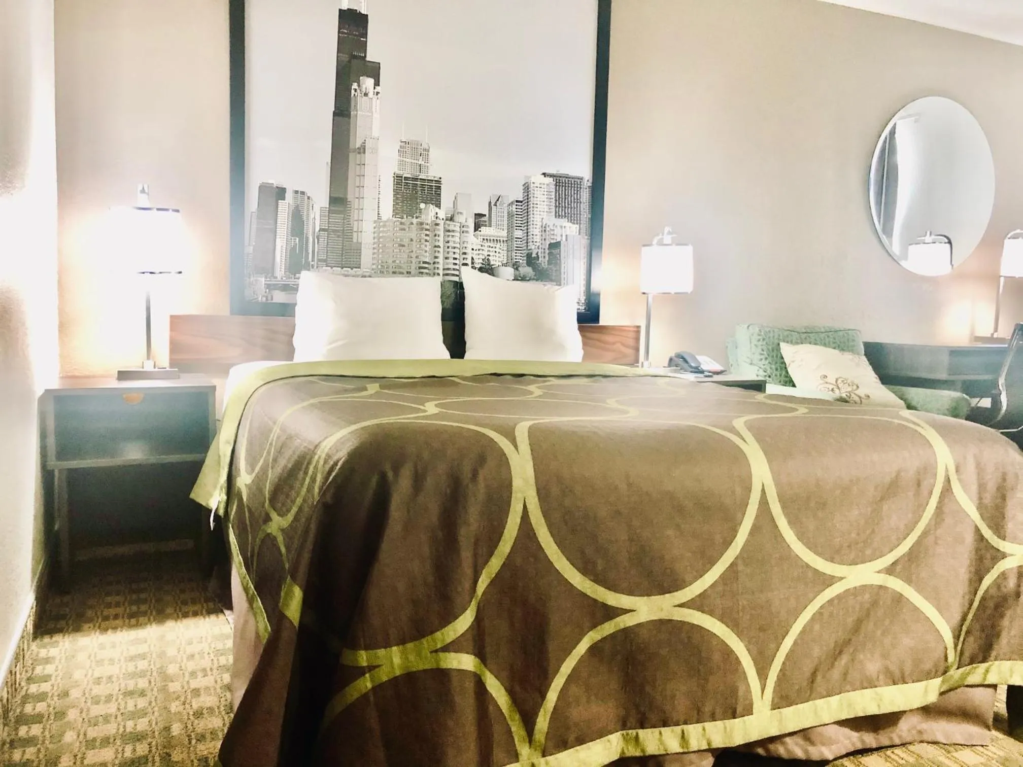 Queen Room - Mobility Access/Non-Smoking in Super 8 by Wyndham Peru Starved Rock State Park