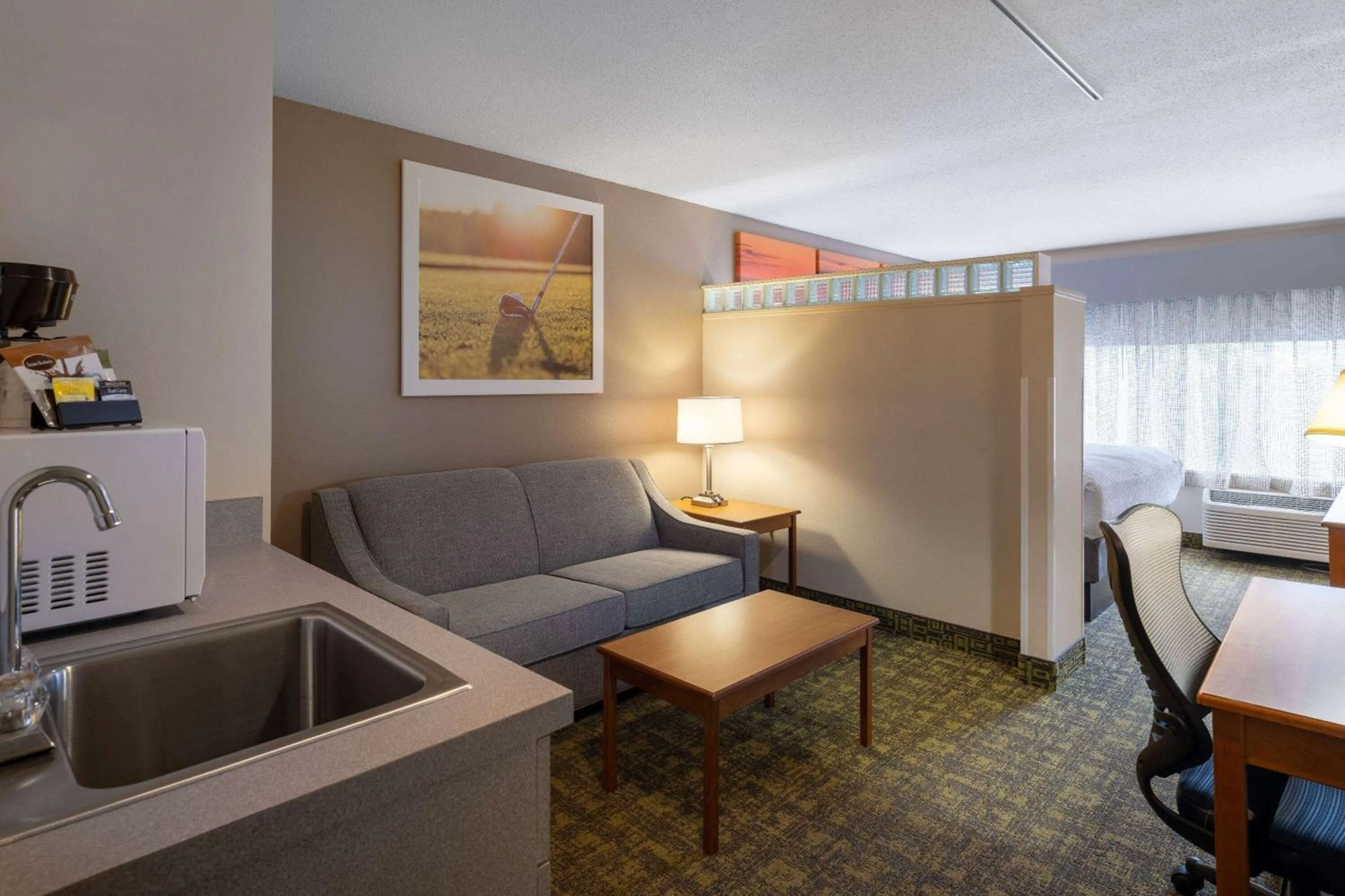 One-Bedroom King Suite - Non-Smoking in Days Inn & Suites by Wyndham Madison