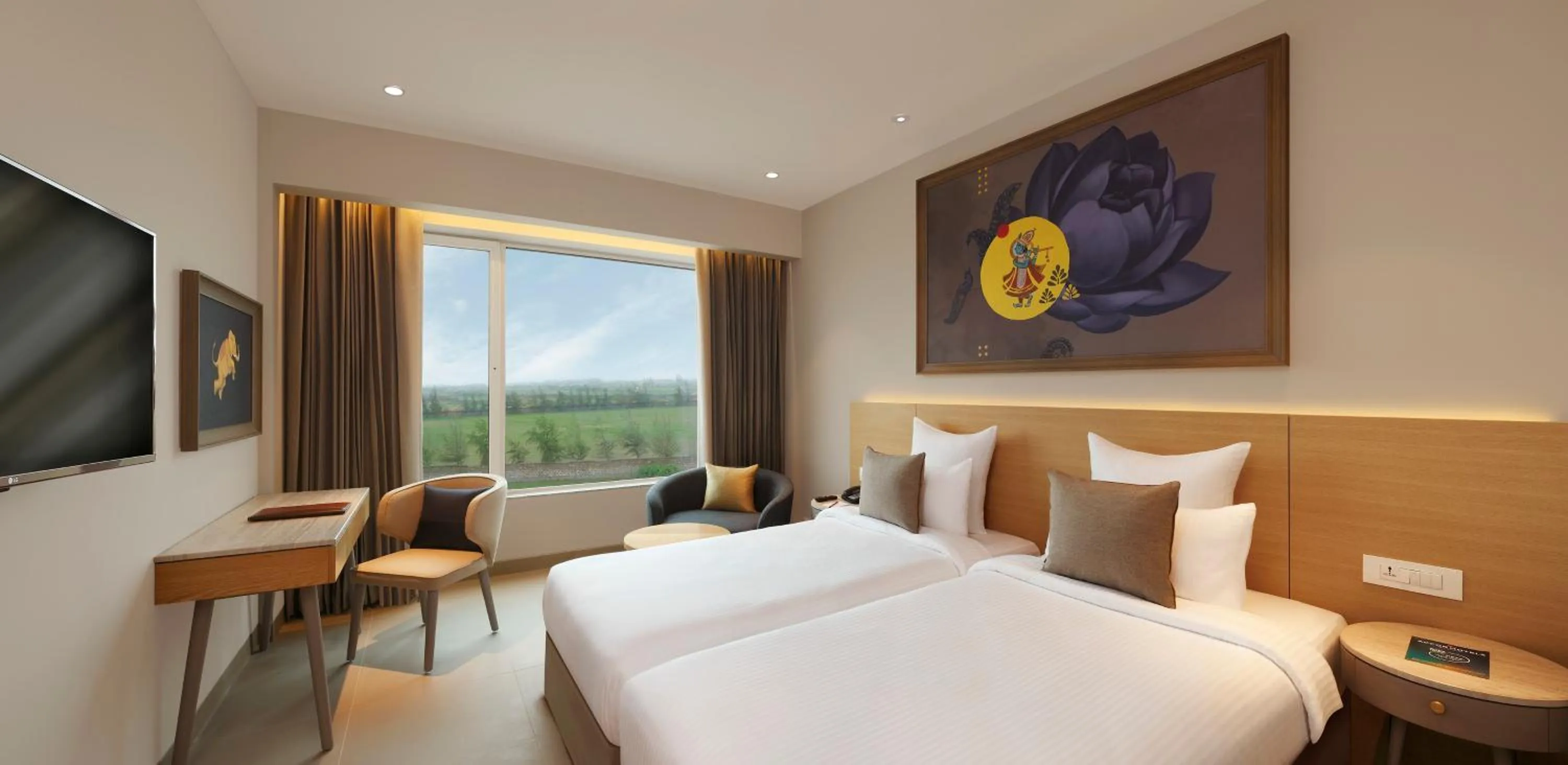Suite in Ginger Dwarka