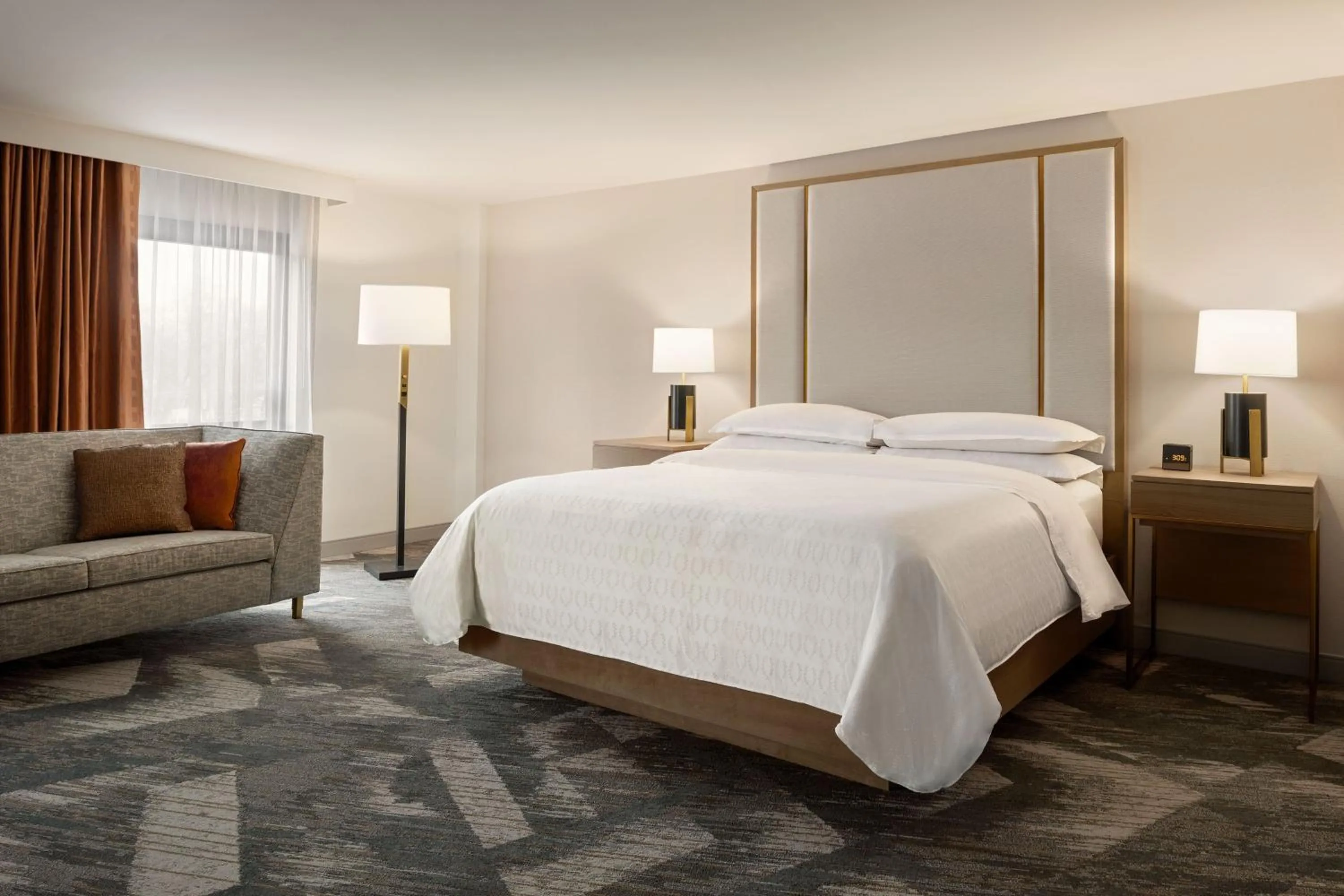 Larger Guest room, 1 King, Sofa bed in Sheraton Madison Hotel