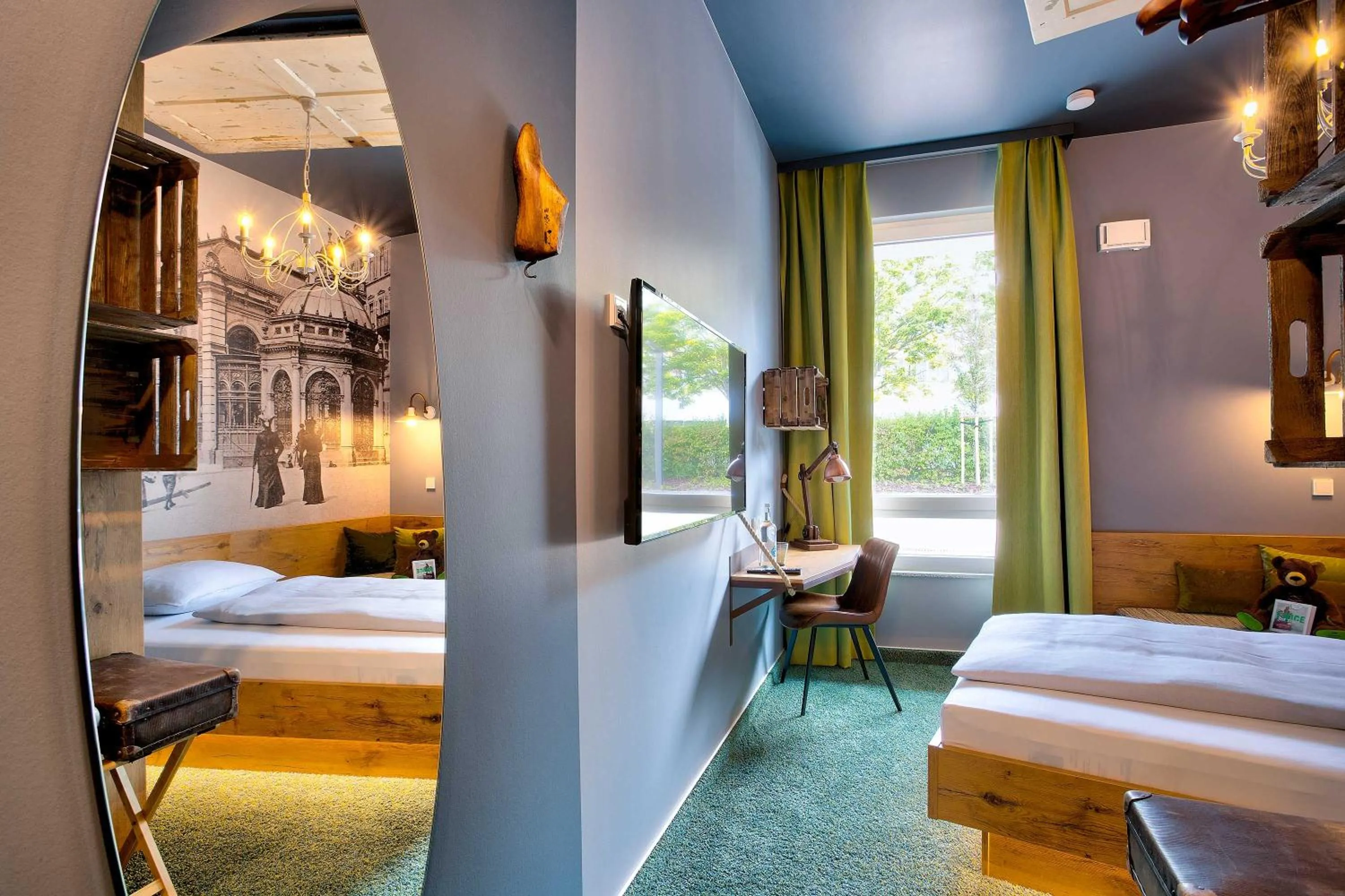 "Easy" - Single Room in tinyTwice Hotel Wiesbaden