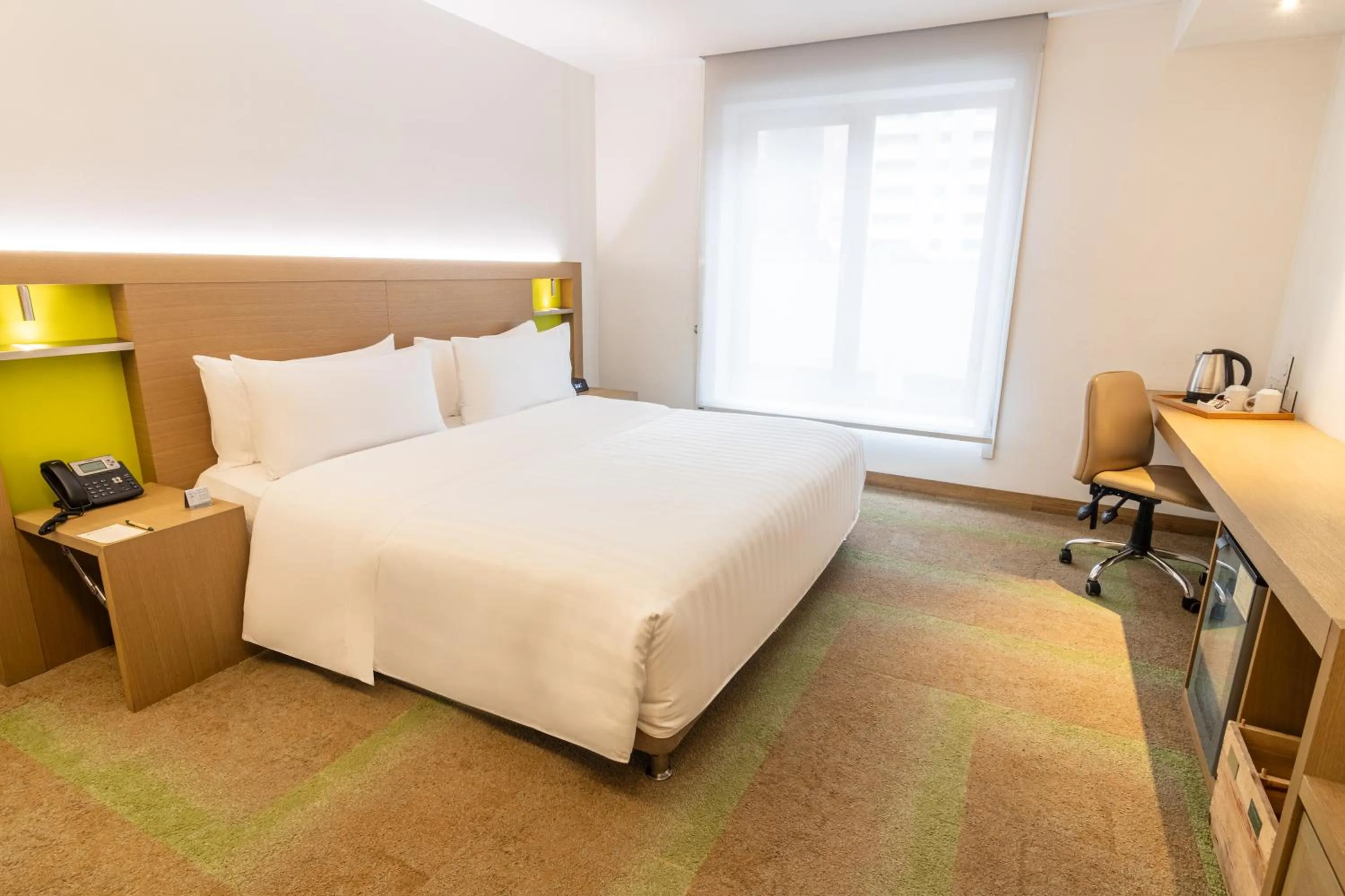 Deluxe King Room in Biohotel Organic Suites Bogotá