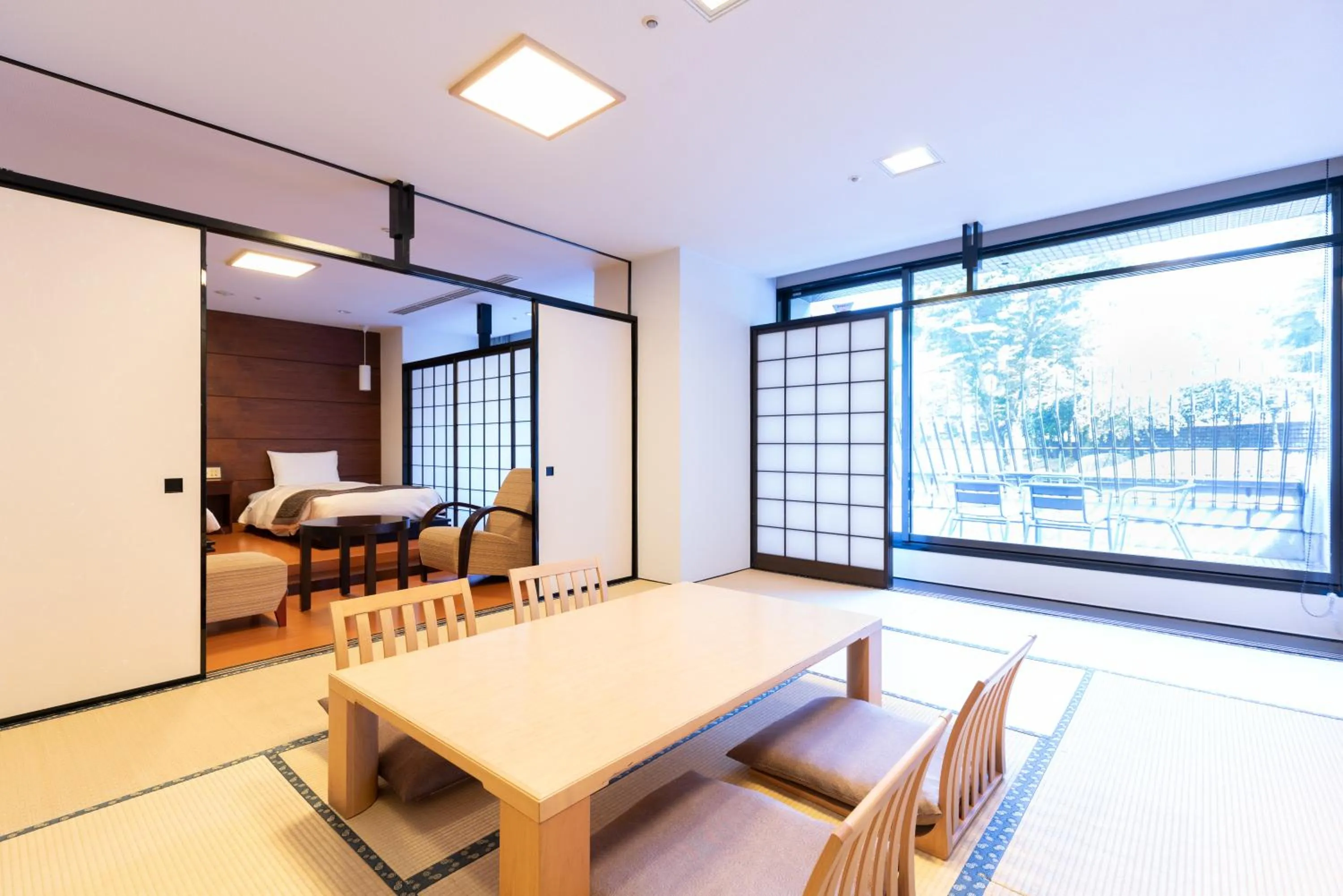 Family Room with Tatami Area in Rembrandt Premium Fuji Gotenba