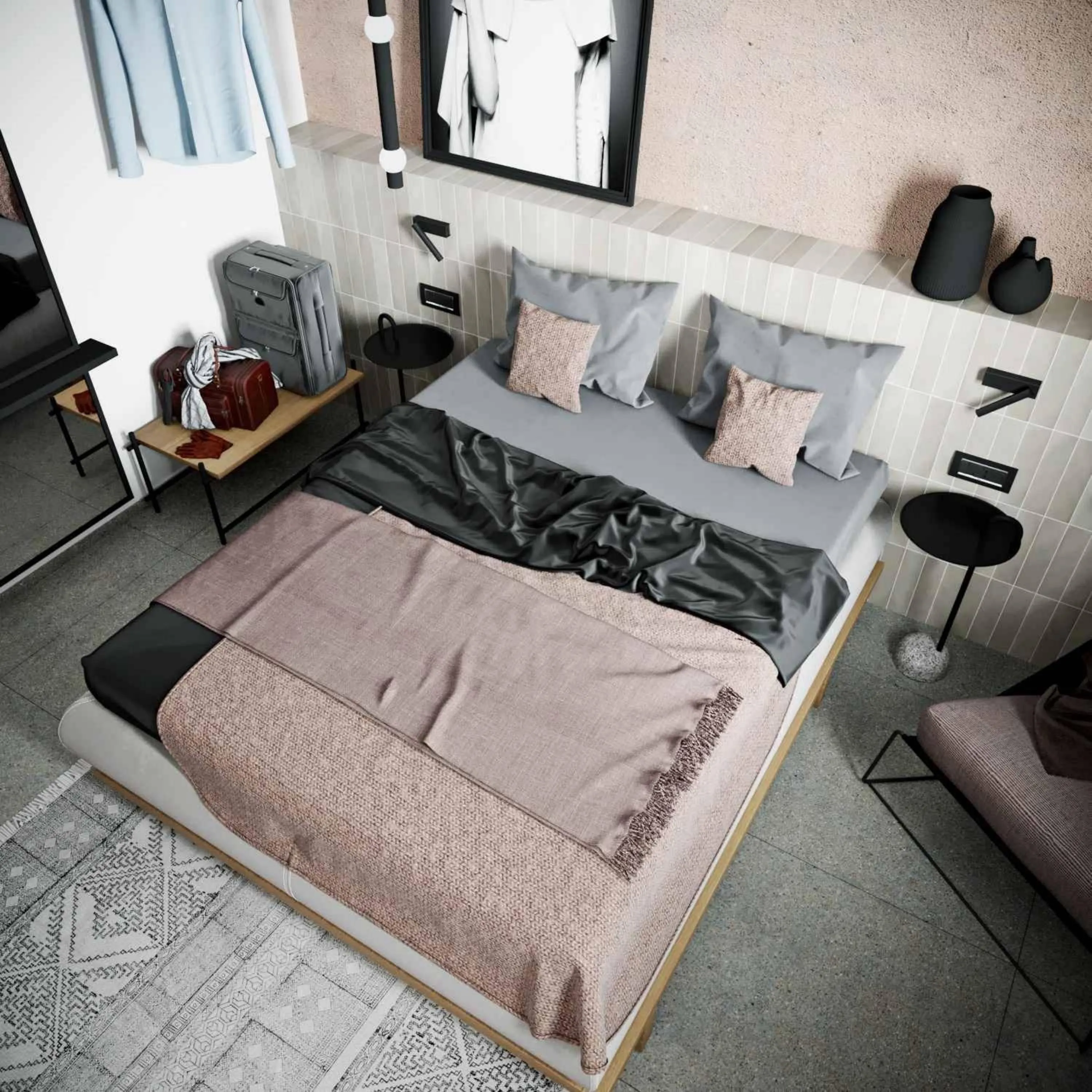 Superior Double or Twin Room with City View in Santa Maria City Hotel