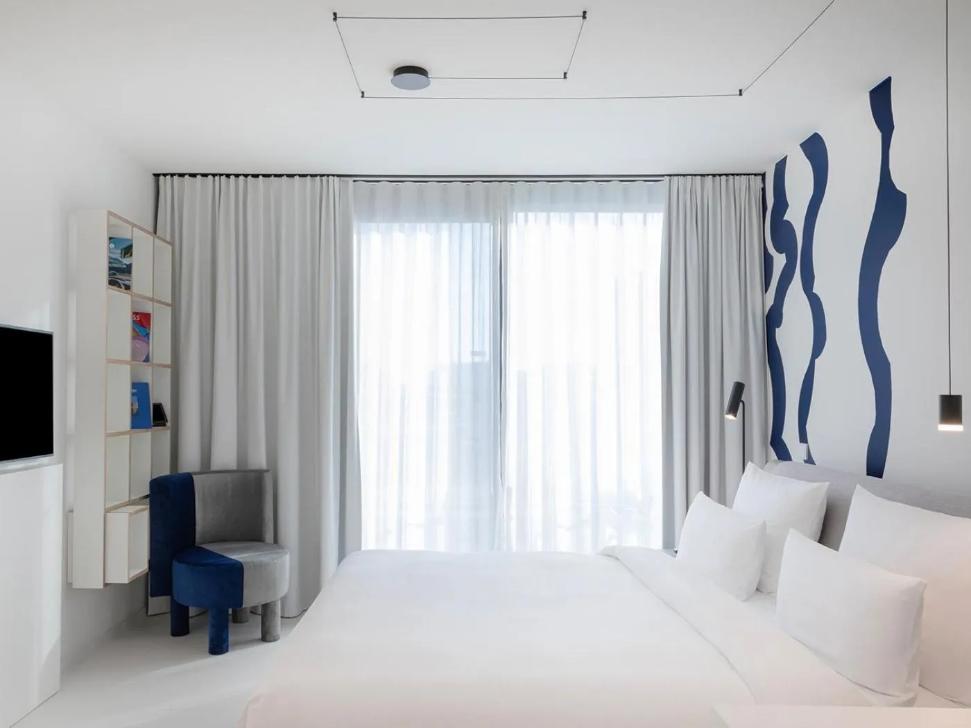Studio with Balcony in KPM Hotel & Residences Berlin, a Member of Design Hotels