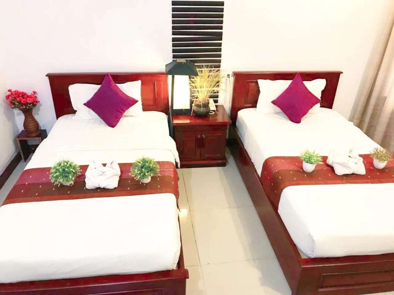 Standard Twin Room in Vientiane SP Hotel