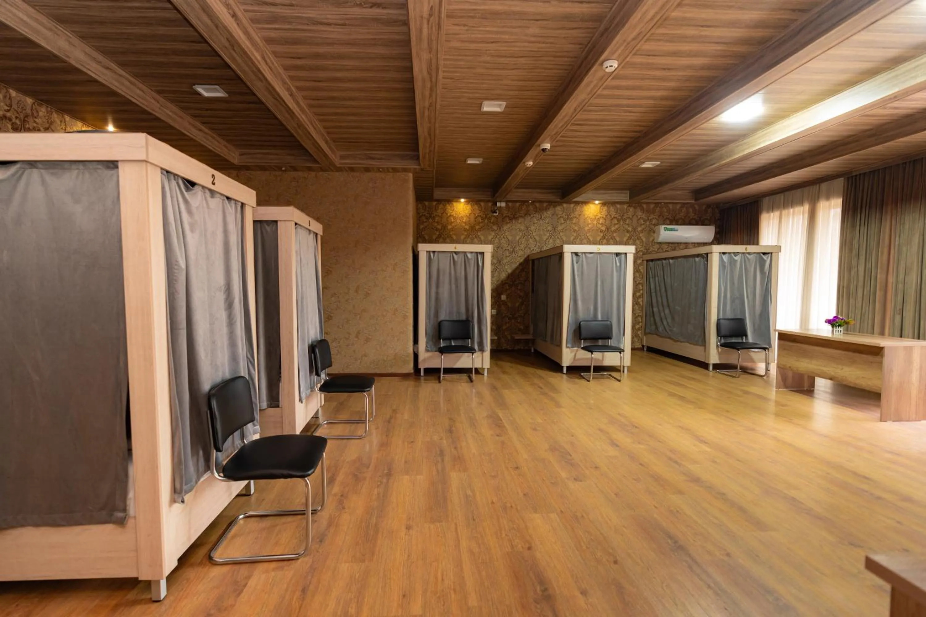 Bed in Male Dormitory Room in Diamond Hotel Tashkent