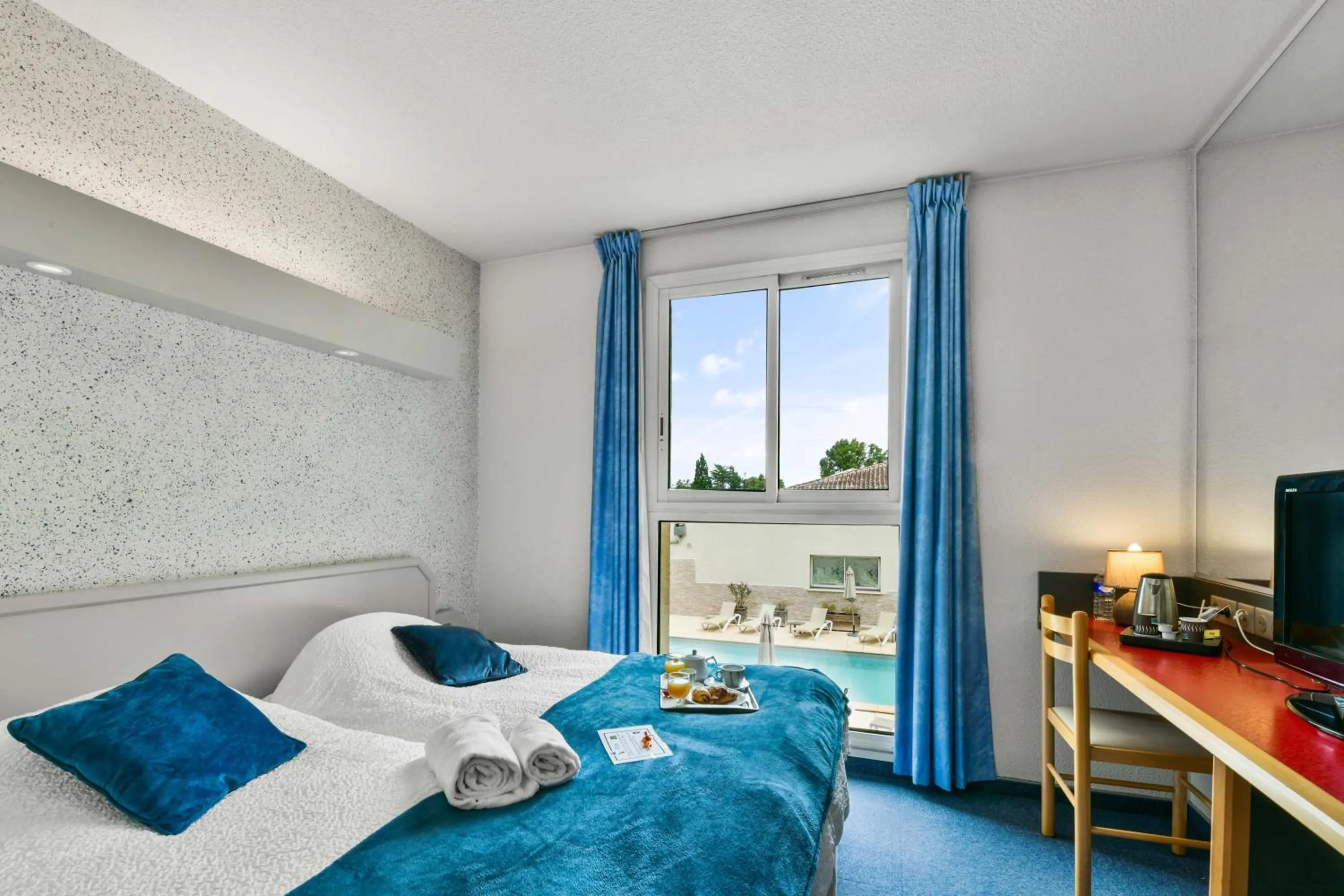 Standard Twin Room in Logis Hôtel & Restaurant Ludik