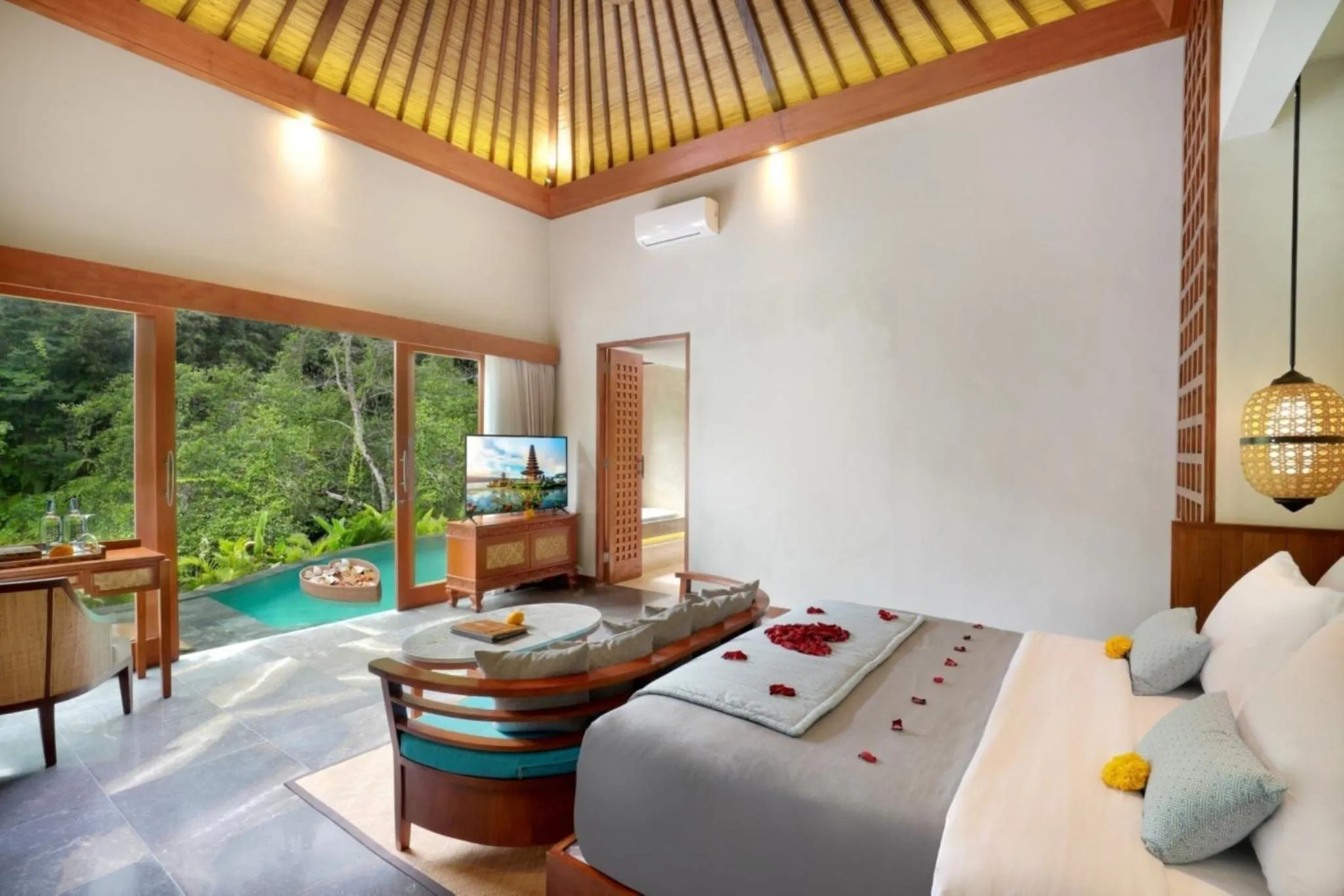 Royal Two-Bedroom River View Villa with Private Pool in Aksari Resort & Spa Ubud by Ini Vie Hospitality