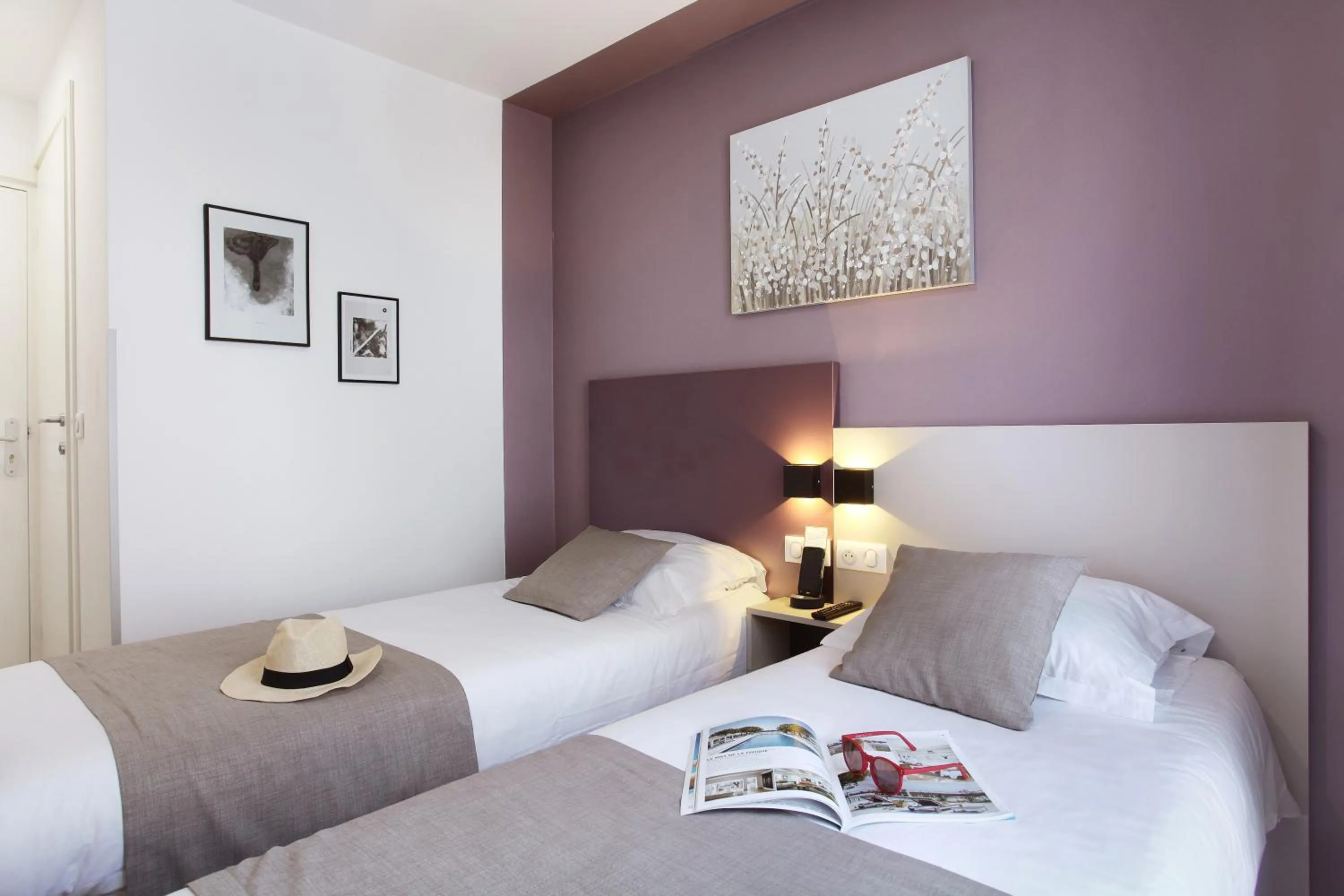 Comfort Twin Room in Hôtel Alcôve Nice