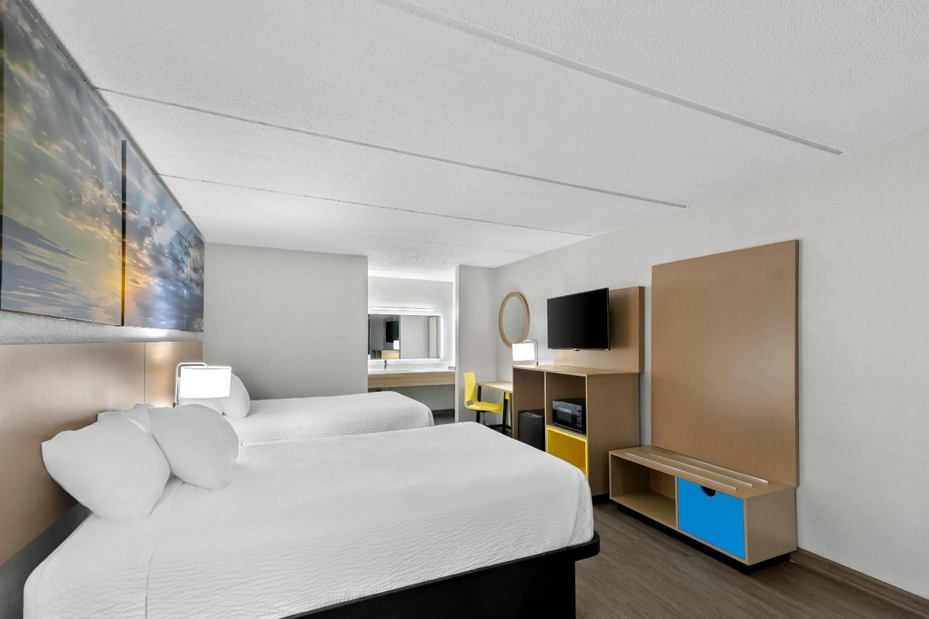 Deluxe Double Room with Two Double Beds - Non-Smoking in Days Inn by Wyndham Seneca-Clemson