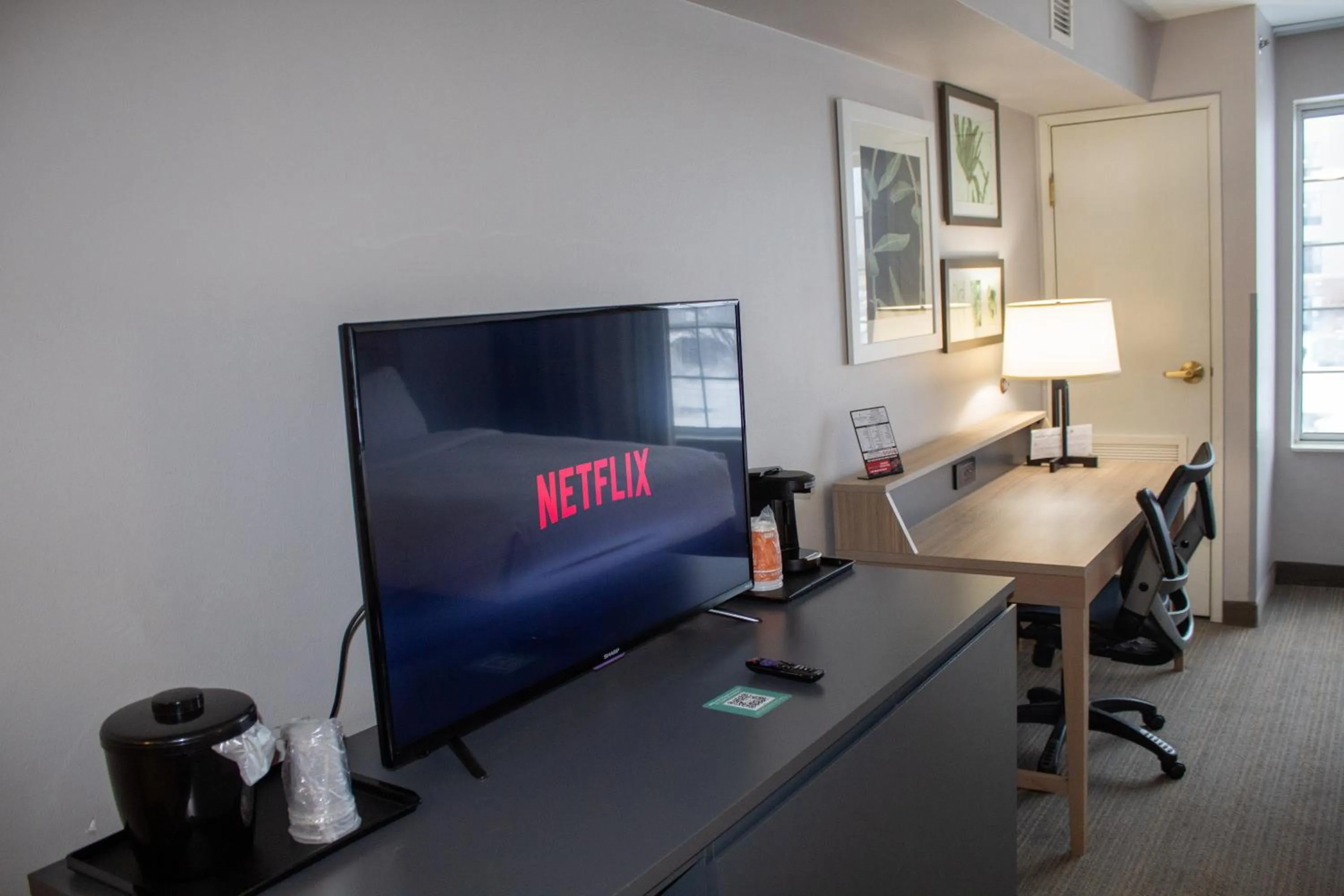 King Room with Roll-in Shower - Disability Access/Non-Smoking in Country Inn & Suites by Radisson, Big Rapids, MI