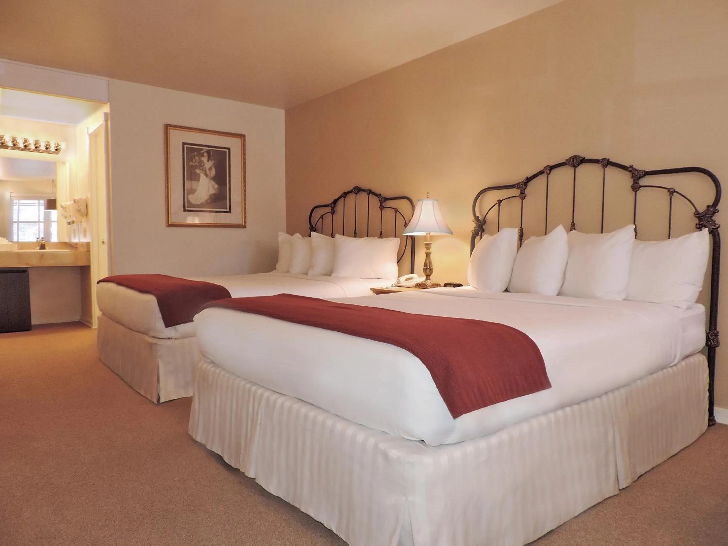 Classic Two Queen Bed in The Victorian Inn