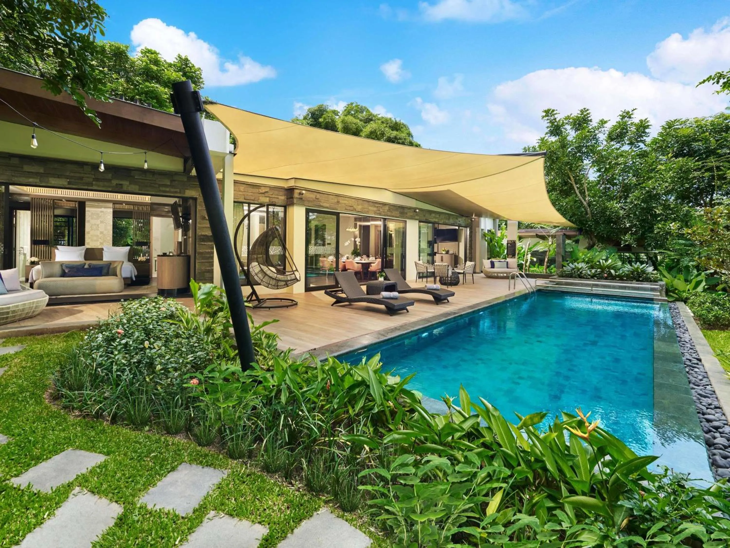 Junior Presidential Villa with Private Heated Pool in Pullman Ciawi Vimala Hills Resort