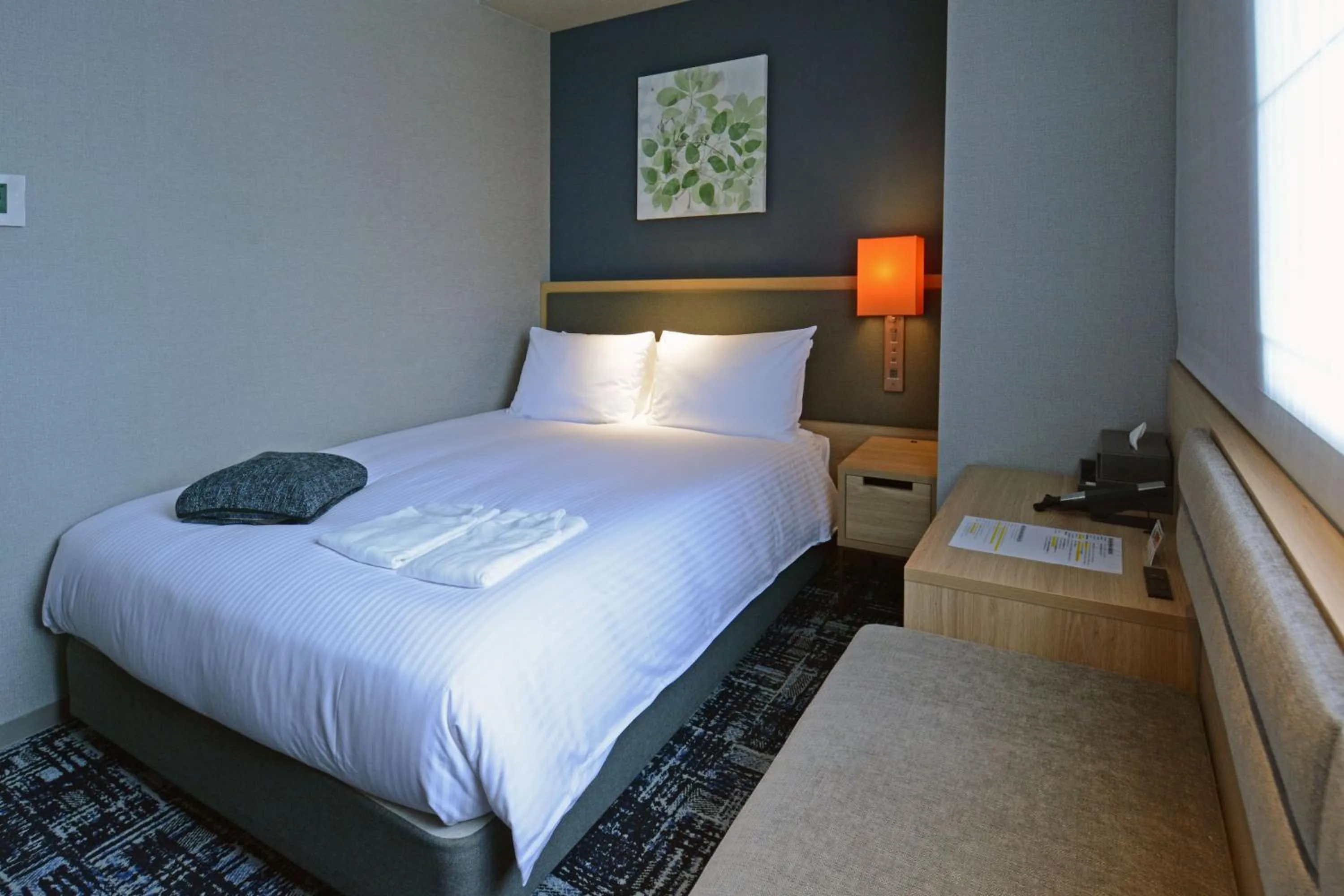 Standard Double Room with Small Double Bed - Single Use in Hotel Forza Osaka Kitahama