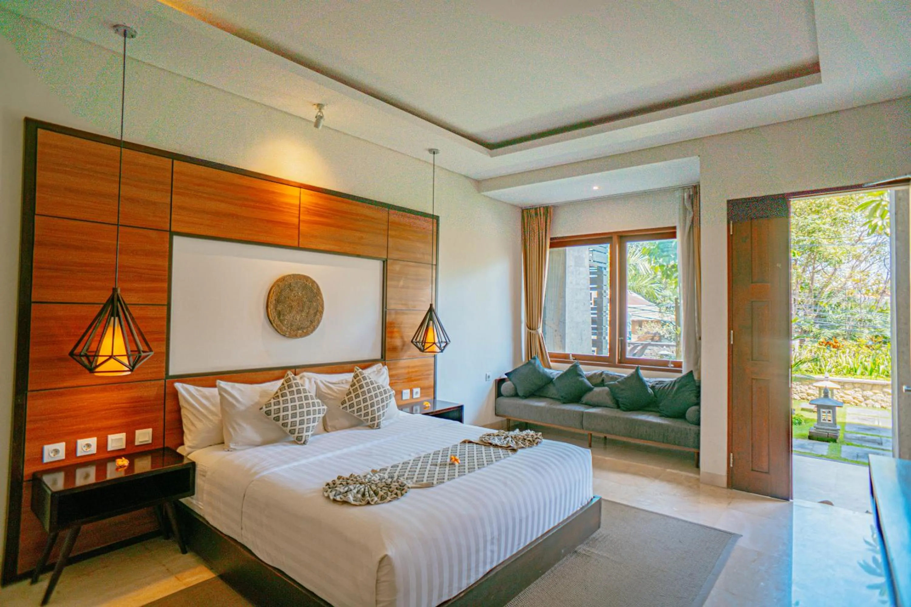 Deluxe Double with Garden View (2 Adults + 1 Child) in djabu Echo Beach Hotel