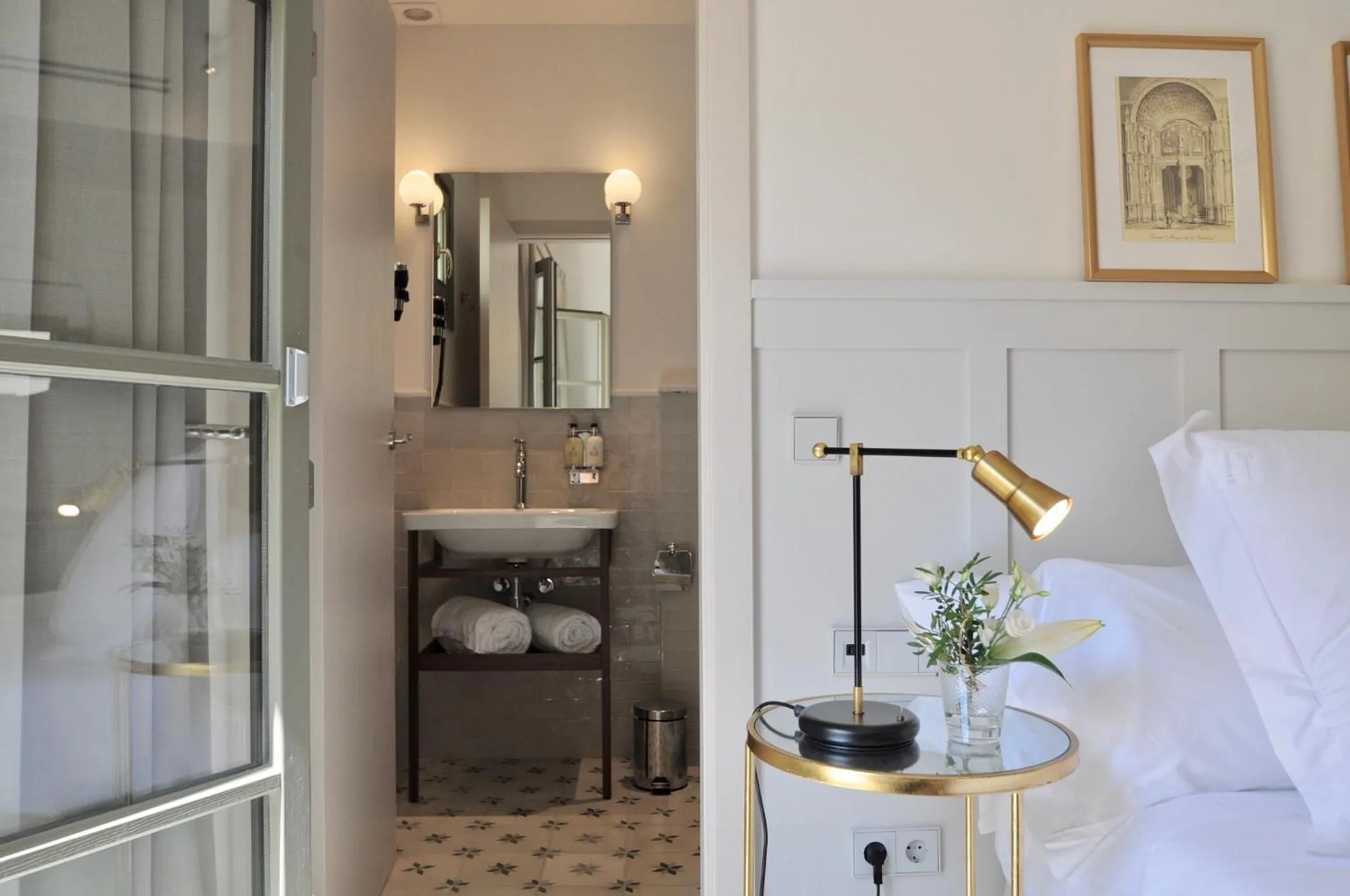 Double Room with Terrace in Hotel Basilica