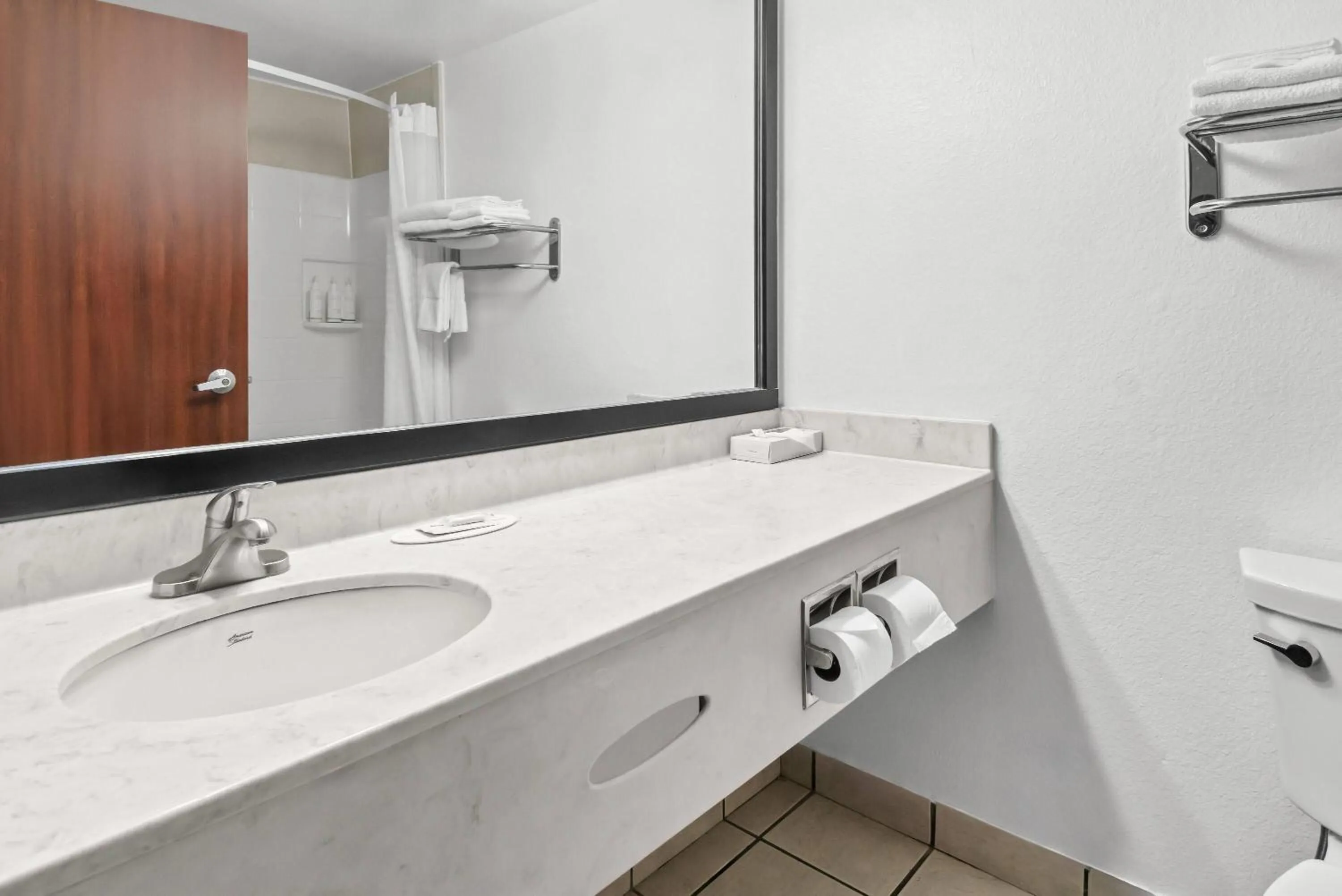 Deluxe Queen Room with Two Queen Beds - Non-Smoking in Super 8 by Wyndham Weatherford