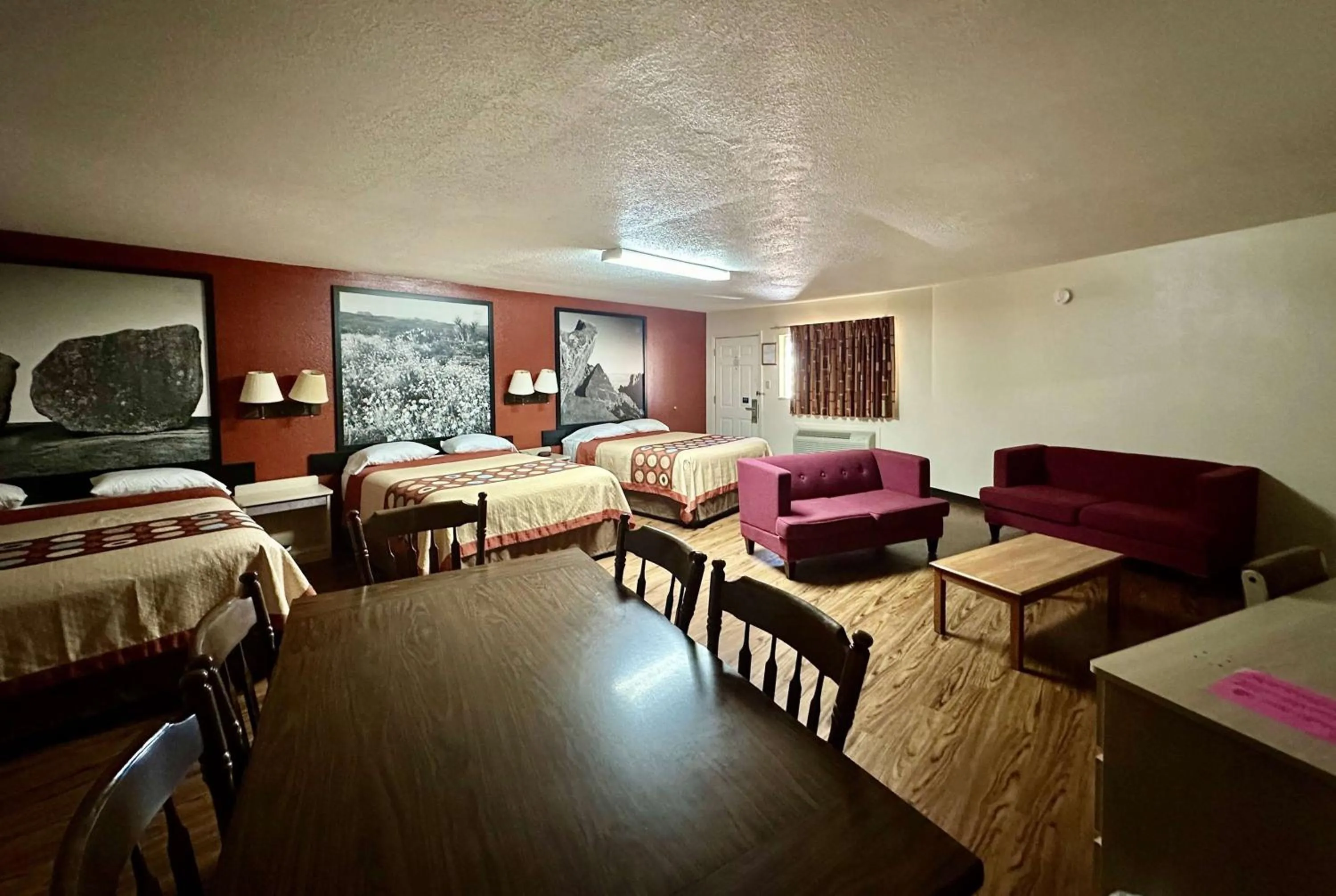 Studio Suite with Three Queen Beds - Non-Smoking in Super 8 by Wyndham Athens TX