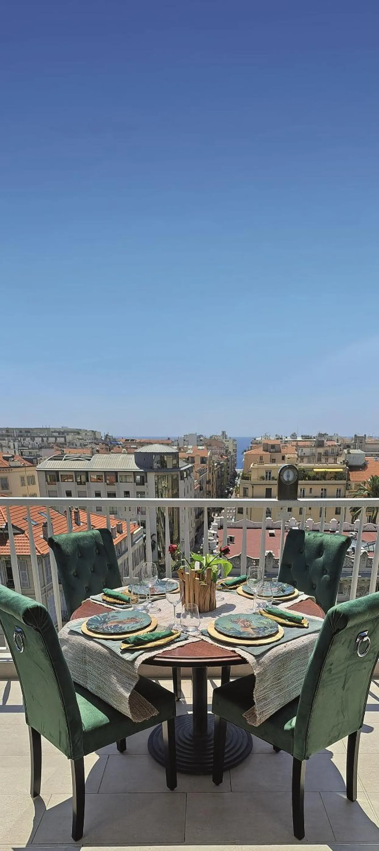 Balcony/Terrace in Splendid Hotel & Spa Nice