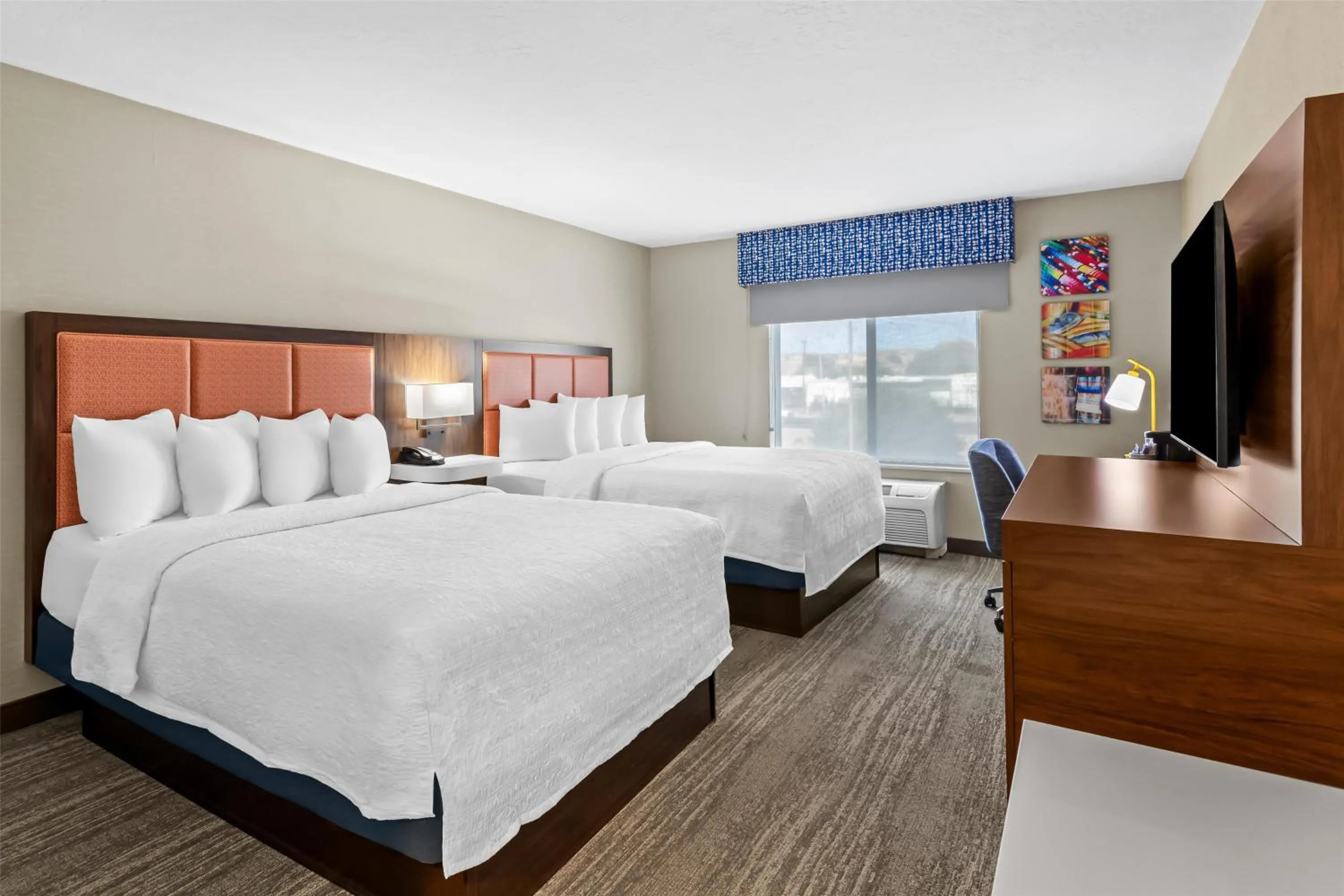 Room with Two Queen Beds - Non-Smoking in Hampton Inn & Suites Farmington