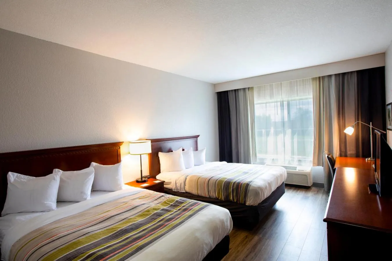 Queen Room with Two Queen Beds - Disability Access in Country Inn & Suites by Radisson, Wilson, NC