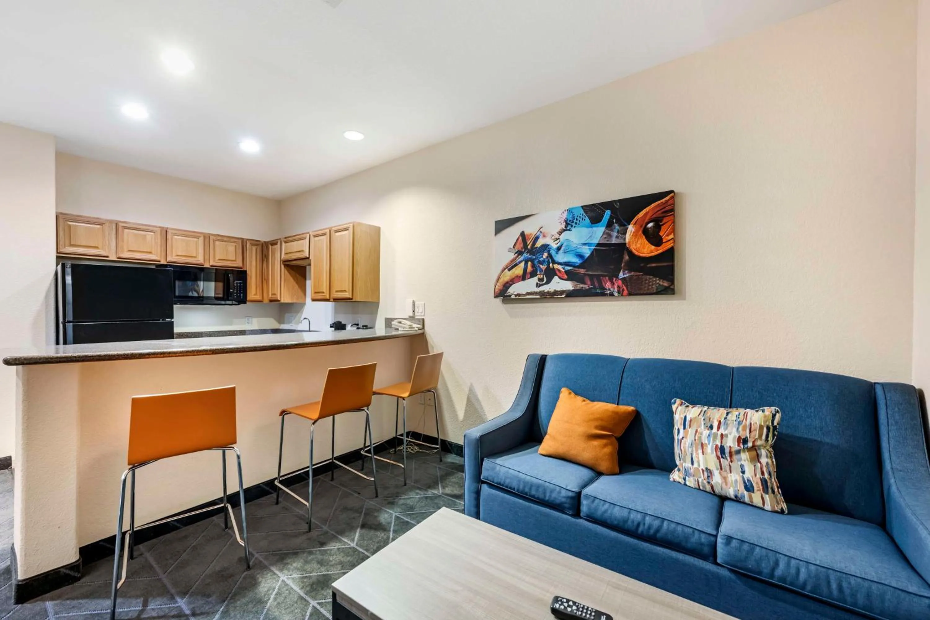 Family Room with One King Bed and Two Single Beds - Non-Smoking in Best Western Lubbock West Inn & Suites