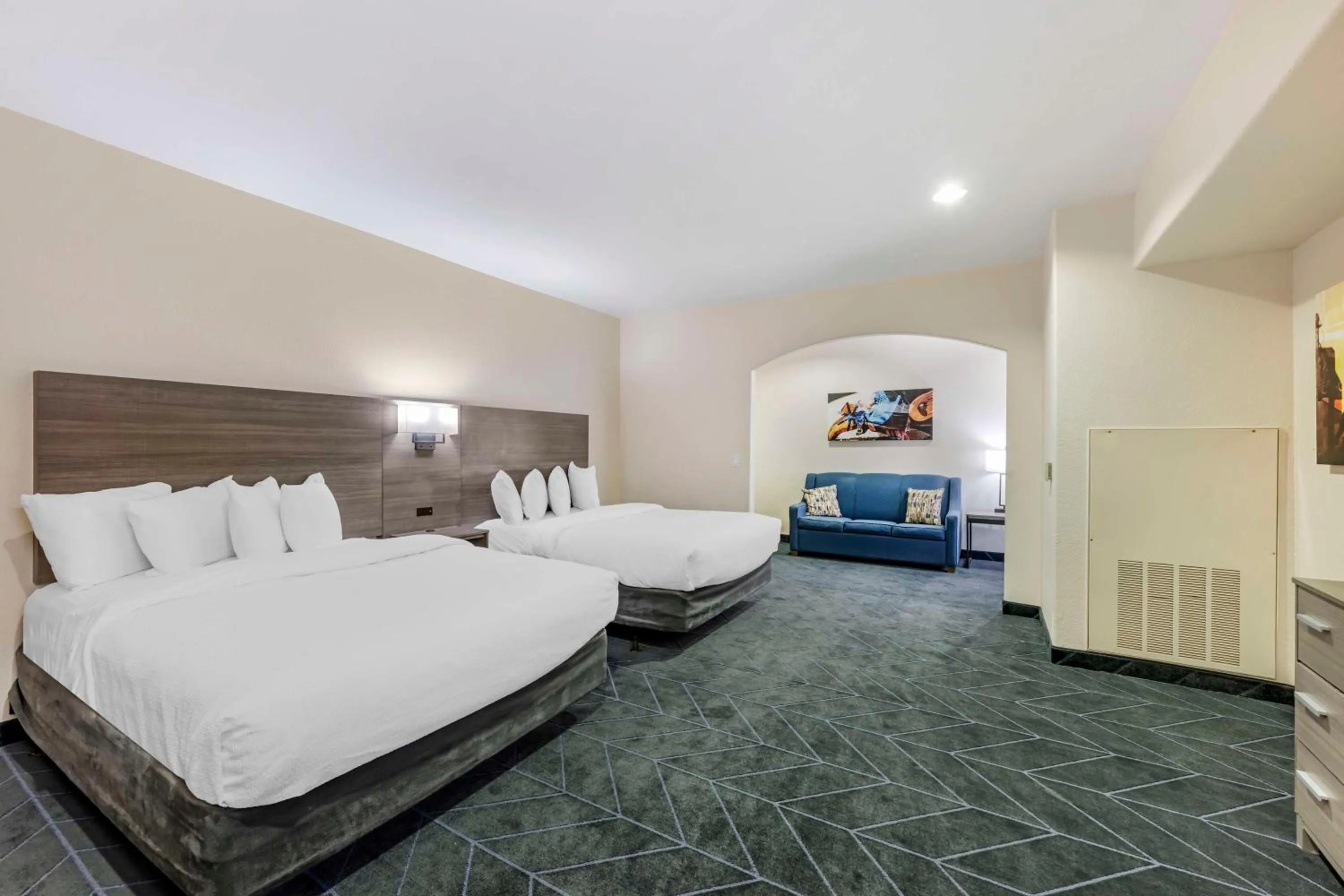 Queen Room with Two Queen Beds - Disability Access/Non-Smoking in Best Western Lubbock West Inn & Suites