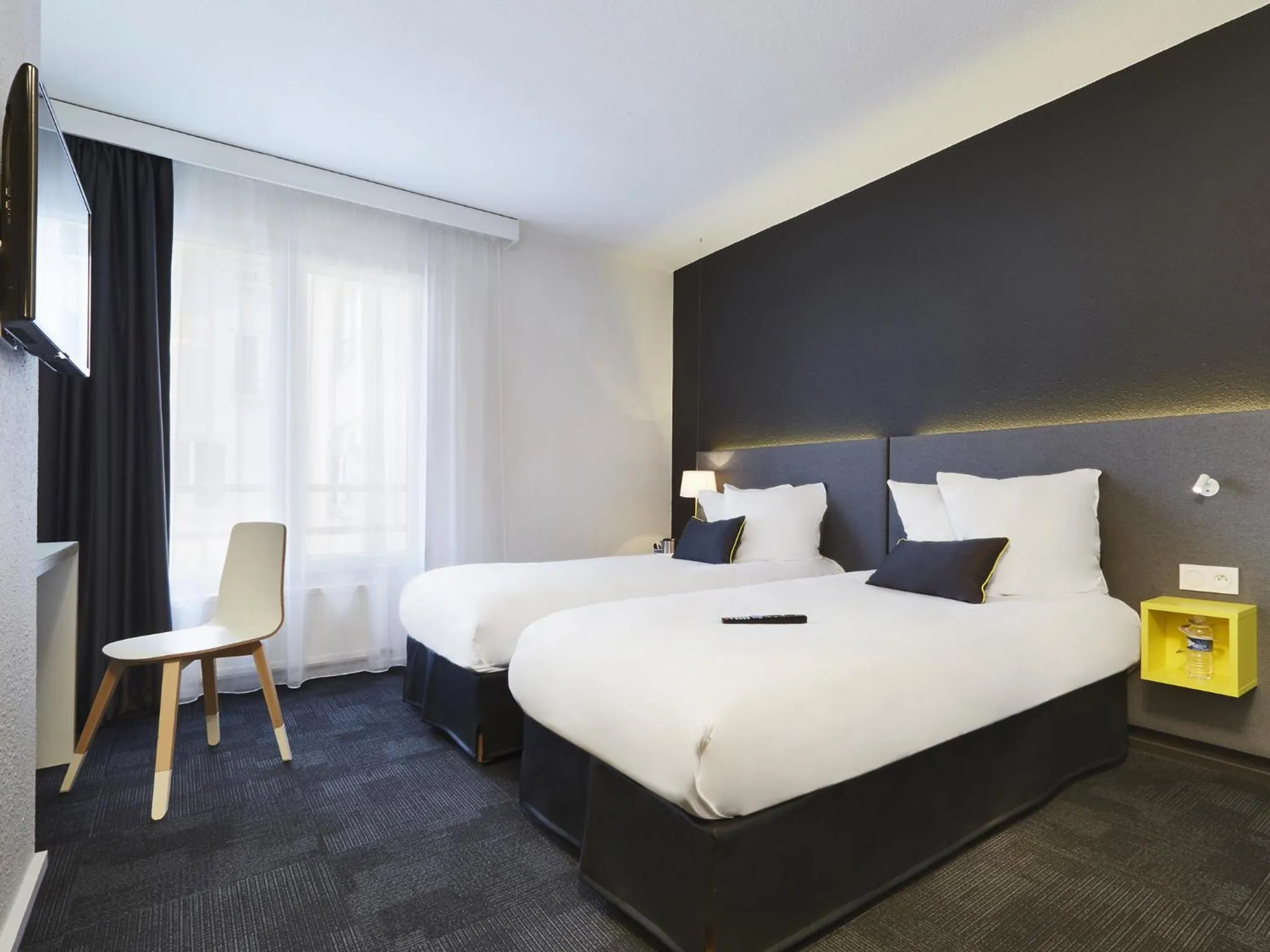 Twin Room in Kyriad Hotel Brest