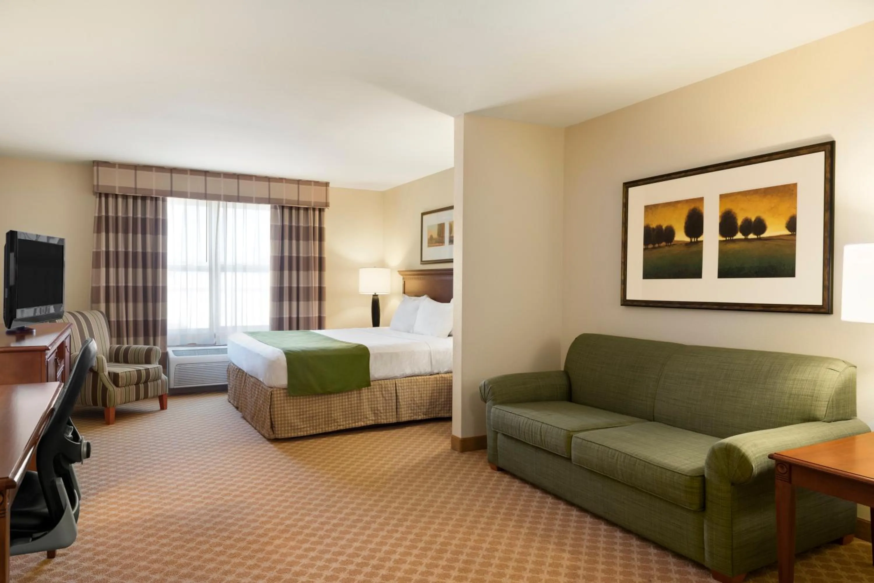 Studio King Suite - Non Smoking in Country Inn & Suites by Radisson, Peoria North, IL