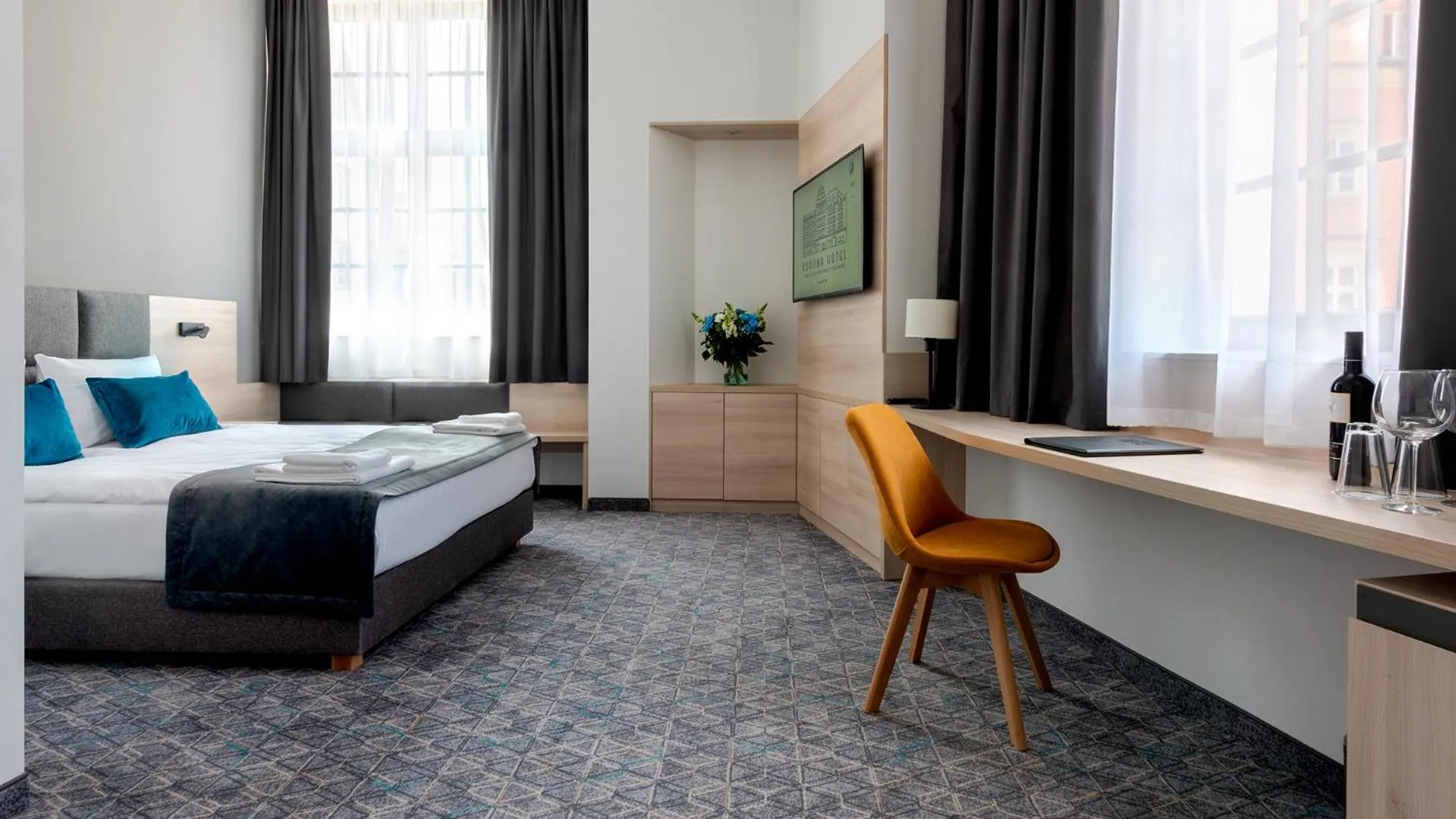 Pokój typu Superior z łóżkiem typu king size - 4 gwiazdki in Korona Gold - Korona Hotel Wrocław