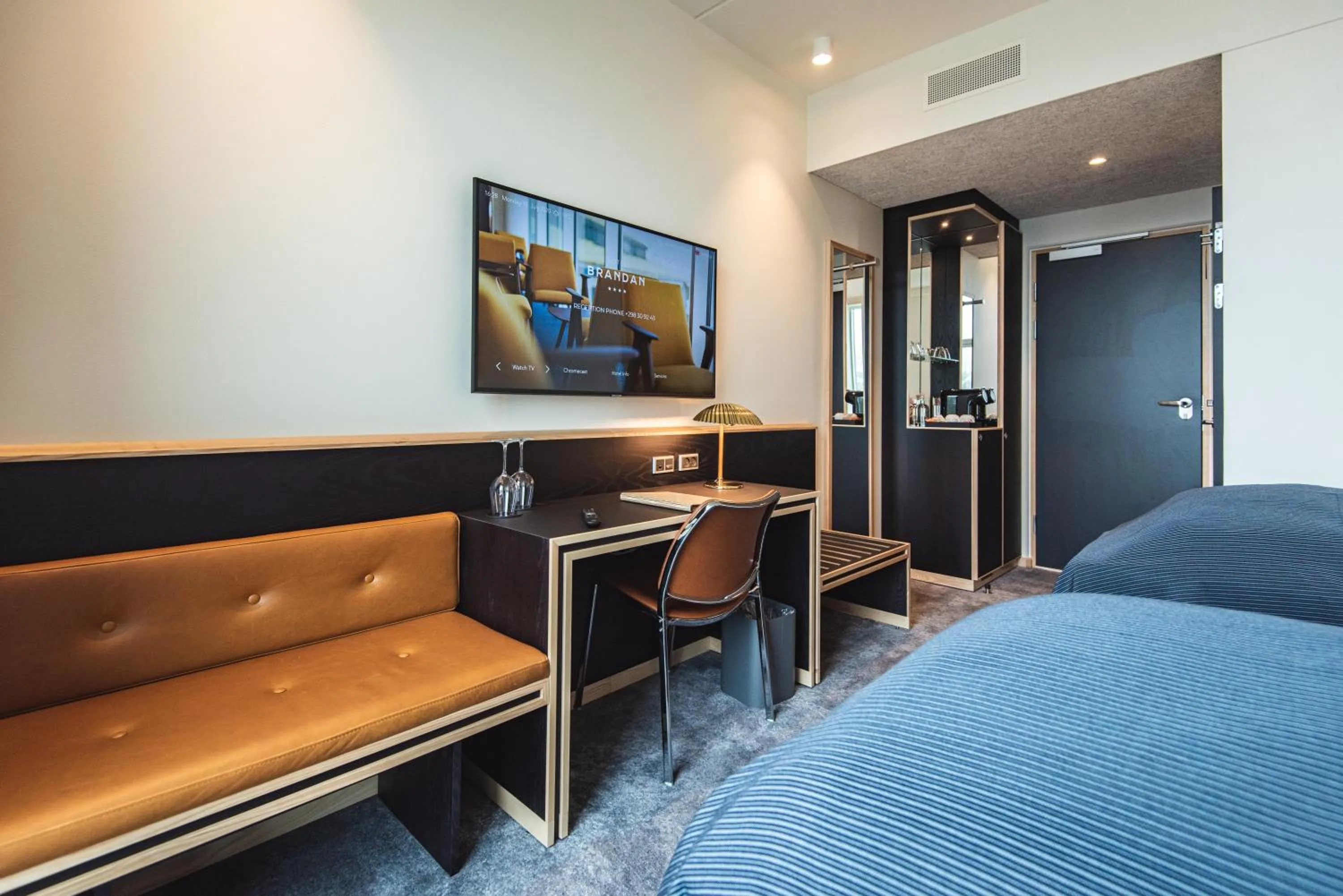 Twin Room in Hotel Brandan