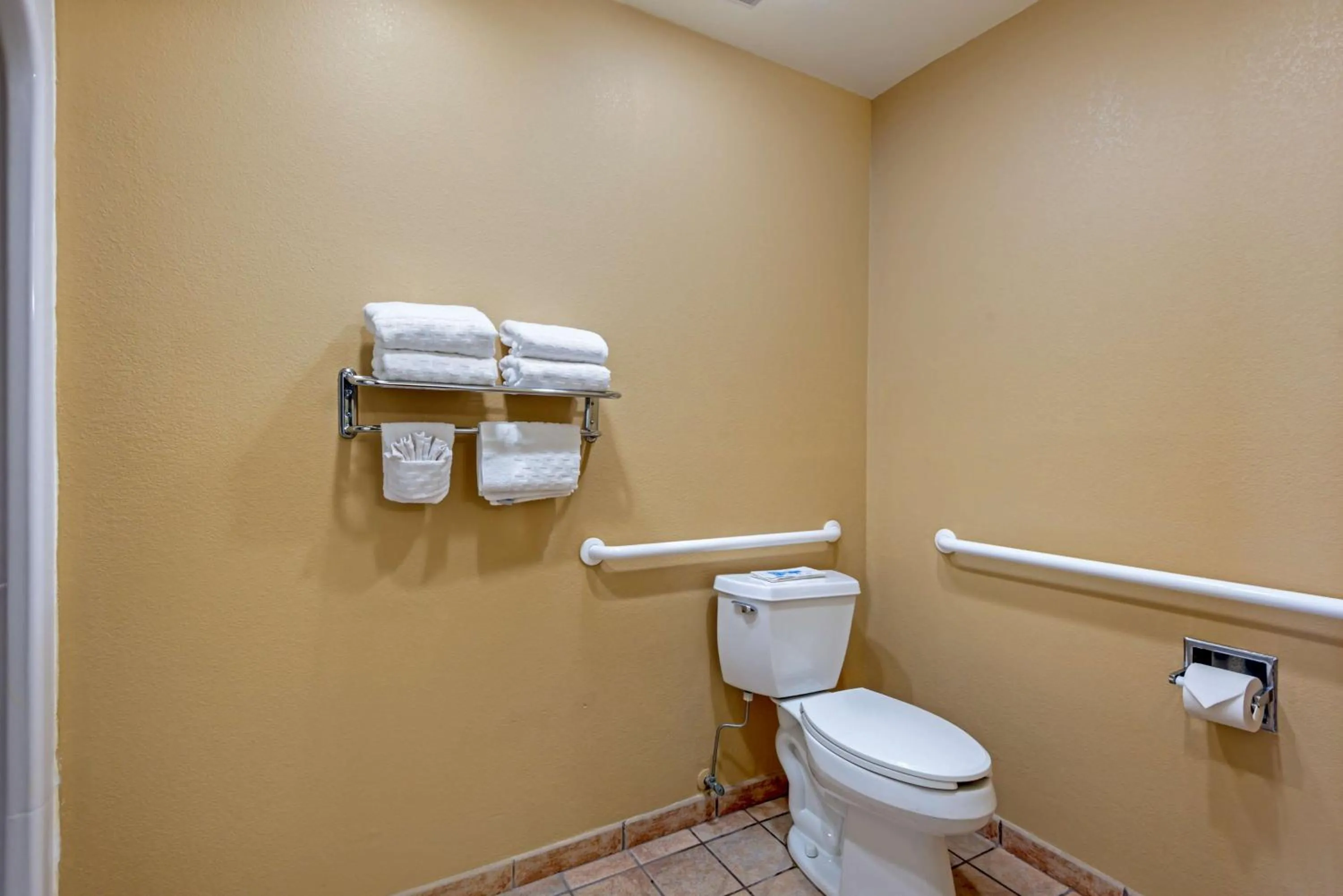 Queen Suite with Roll-In Shower - Disability Access/Non-Smoking in Best Western Turquoise Inn & Suites