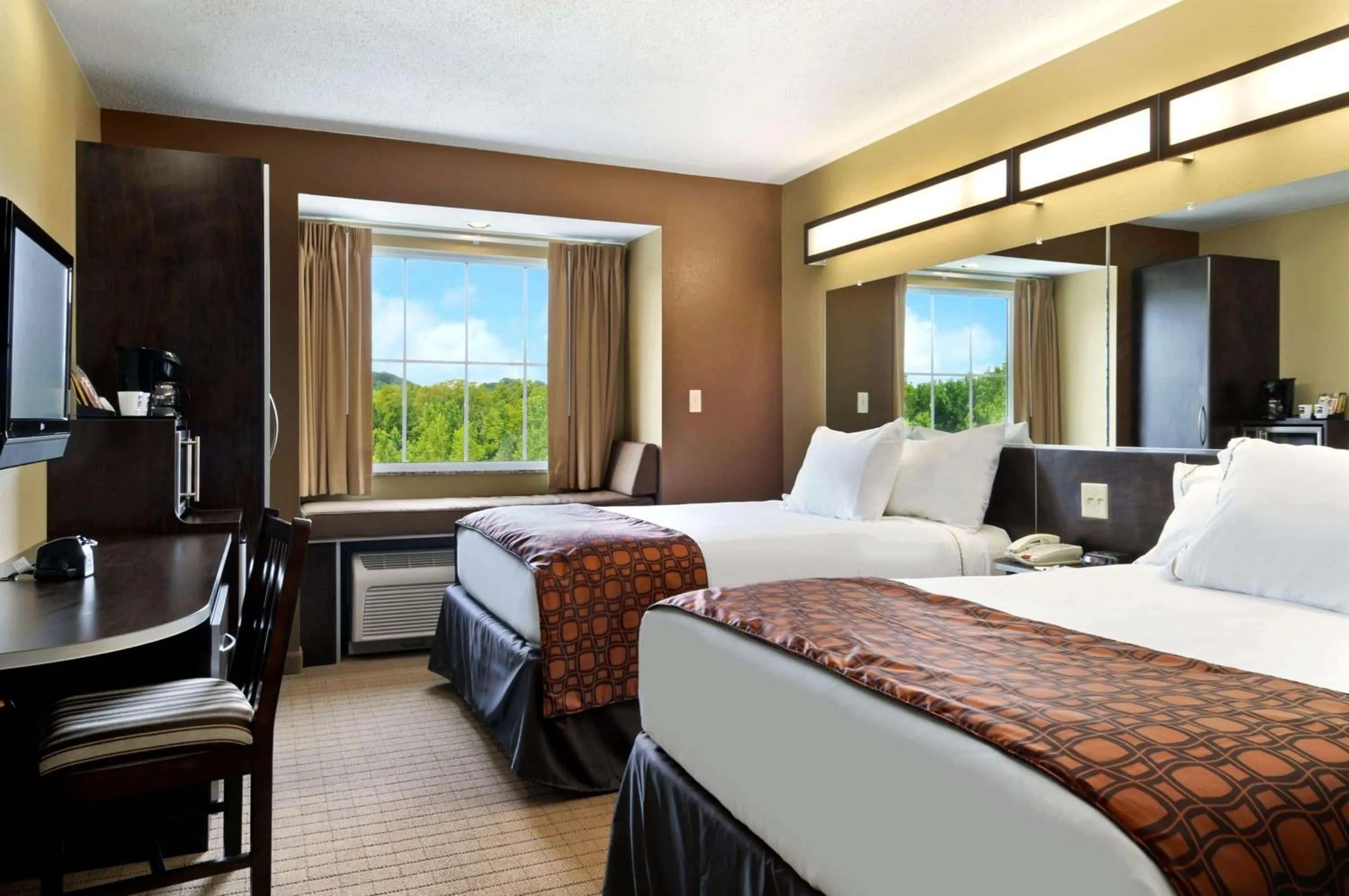 Queen Room with Two Queen Beds - Non-Smoking in Microtel Inn & Suites by Wyndham Marietta