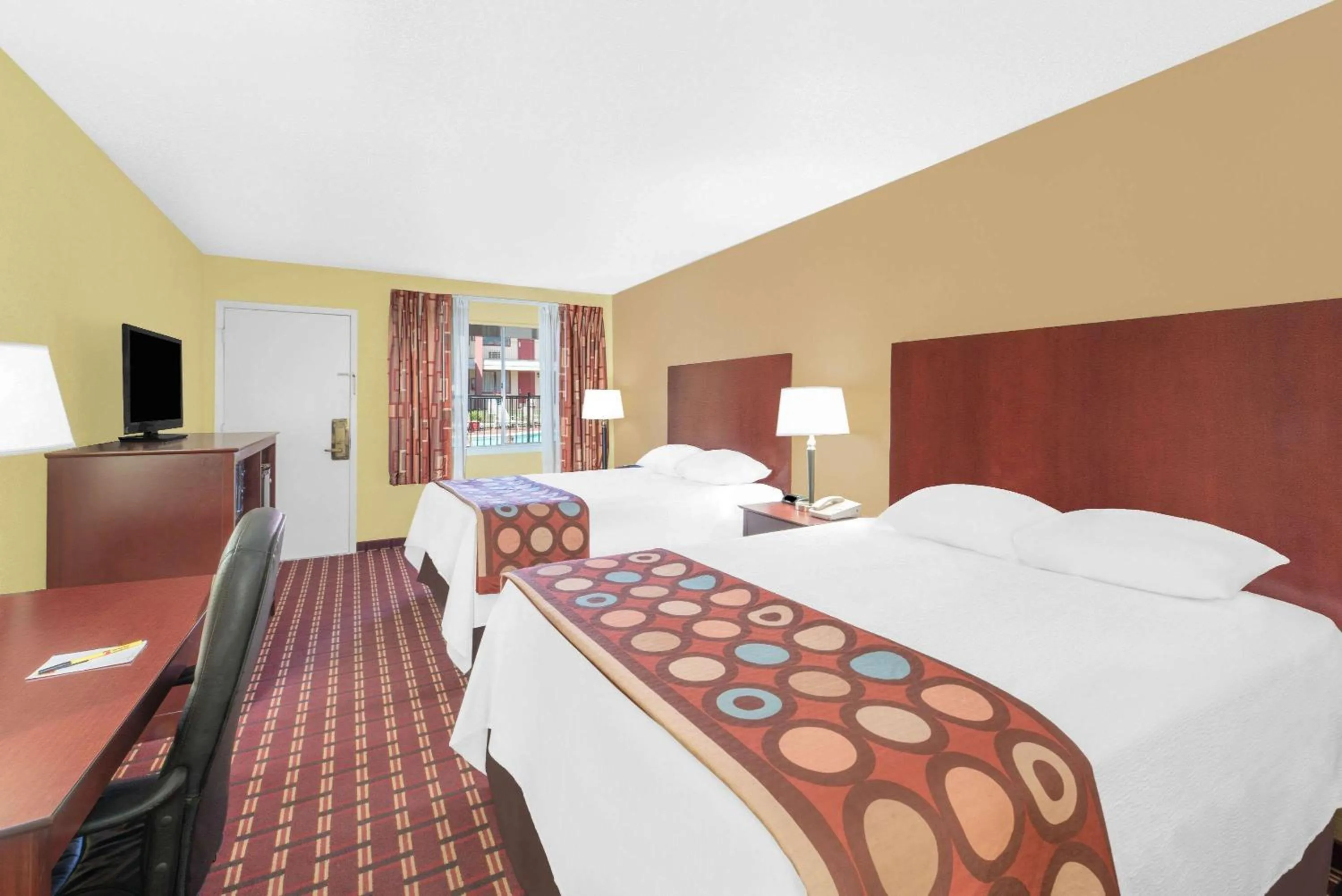 Queen Room with Two Queen Beds - Non-Smoking in Super 8 by Wyndham Kerrville TX