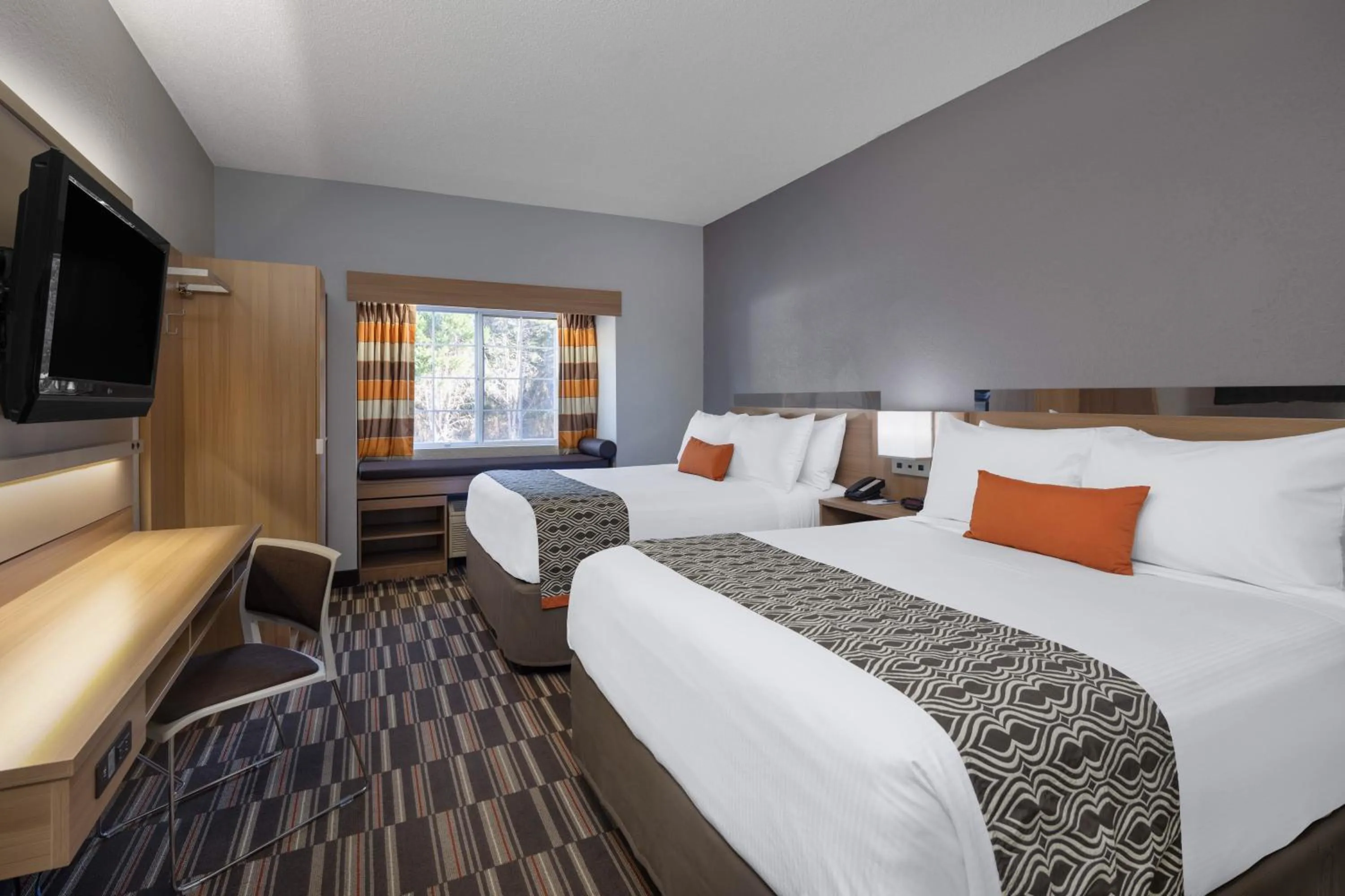 Queen Room with Two Queen Beds - Non-Smoking in Microtel Inn & Suites by Wyndham Florence