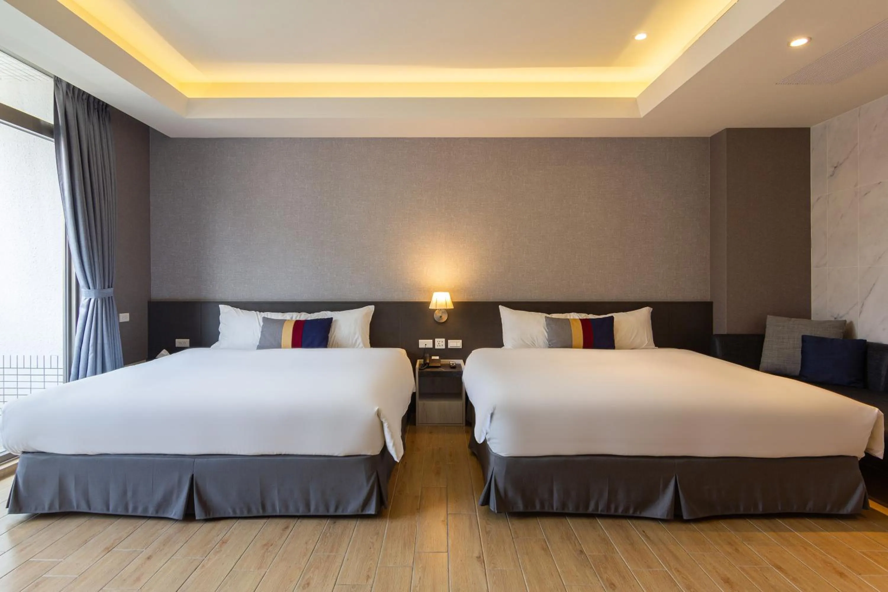 Deluxe Quadruple Room in CHECK inn New Taipei LuZhou