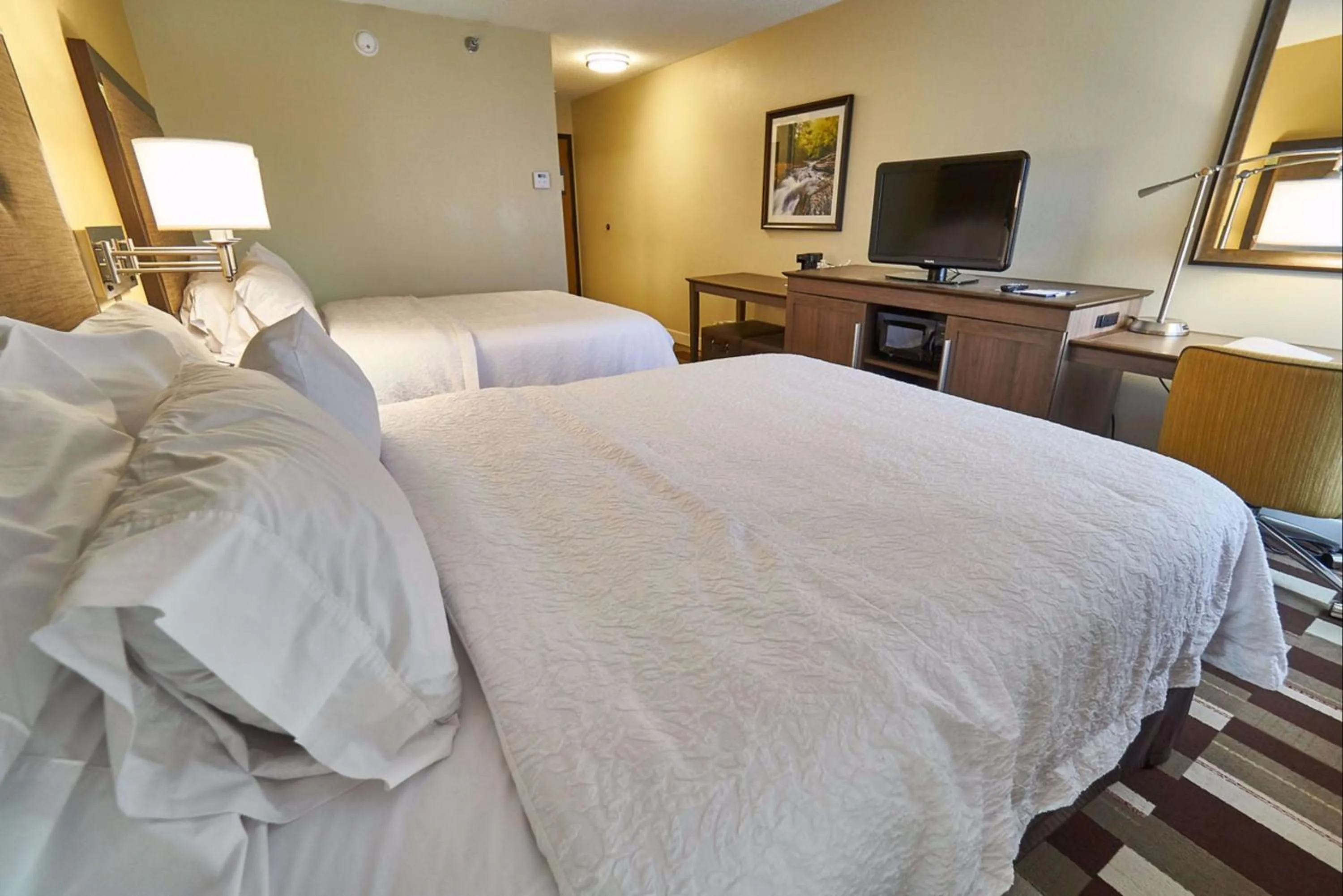 Queen Room with Two Queen Beds - Non-Smoking in Hampton Inn Uniontown